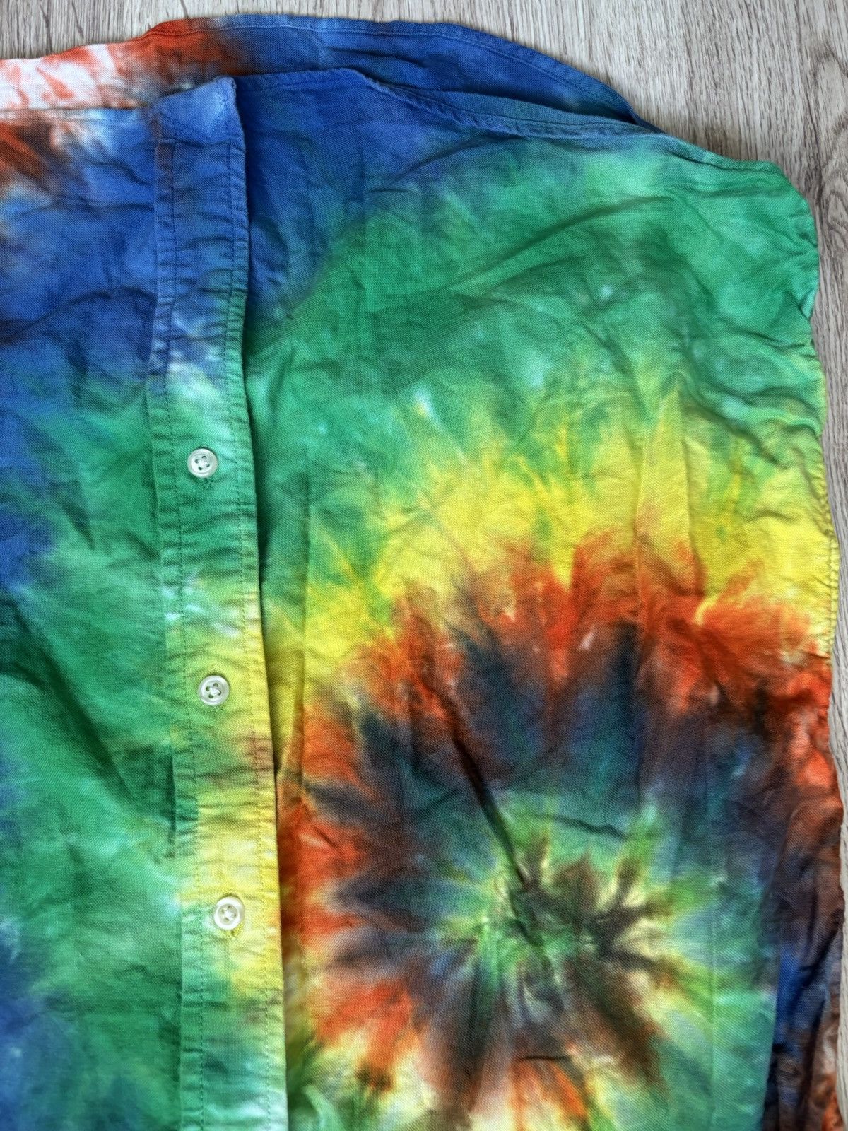 Polo Ralph Lauren Rare Polo Ralph Lauren Tie Dye shirt Size US S / EU 44-46 / 1 - 3 Thumbnail