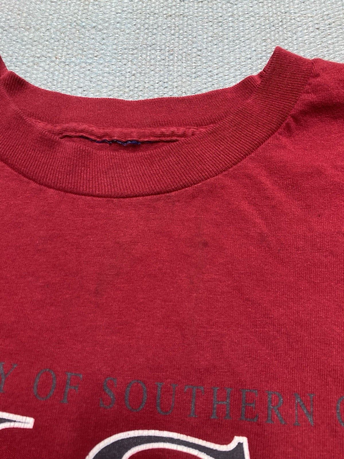 Vintage tshirt university Southern California USC Trojans college XL Size US XL / EU 56 / 4 - 5 Thumbnail