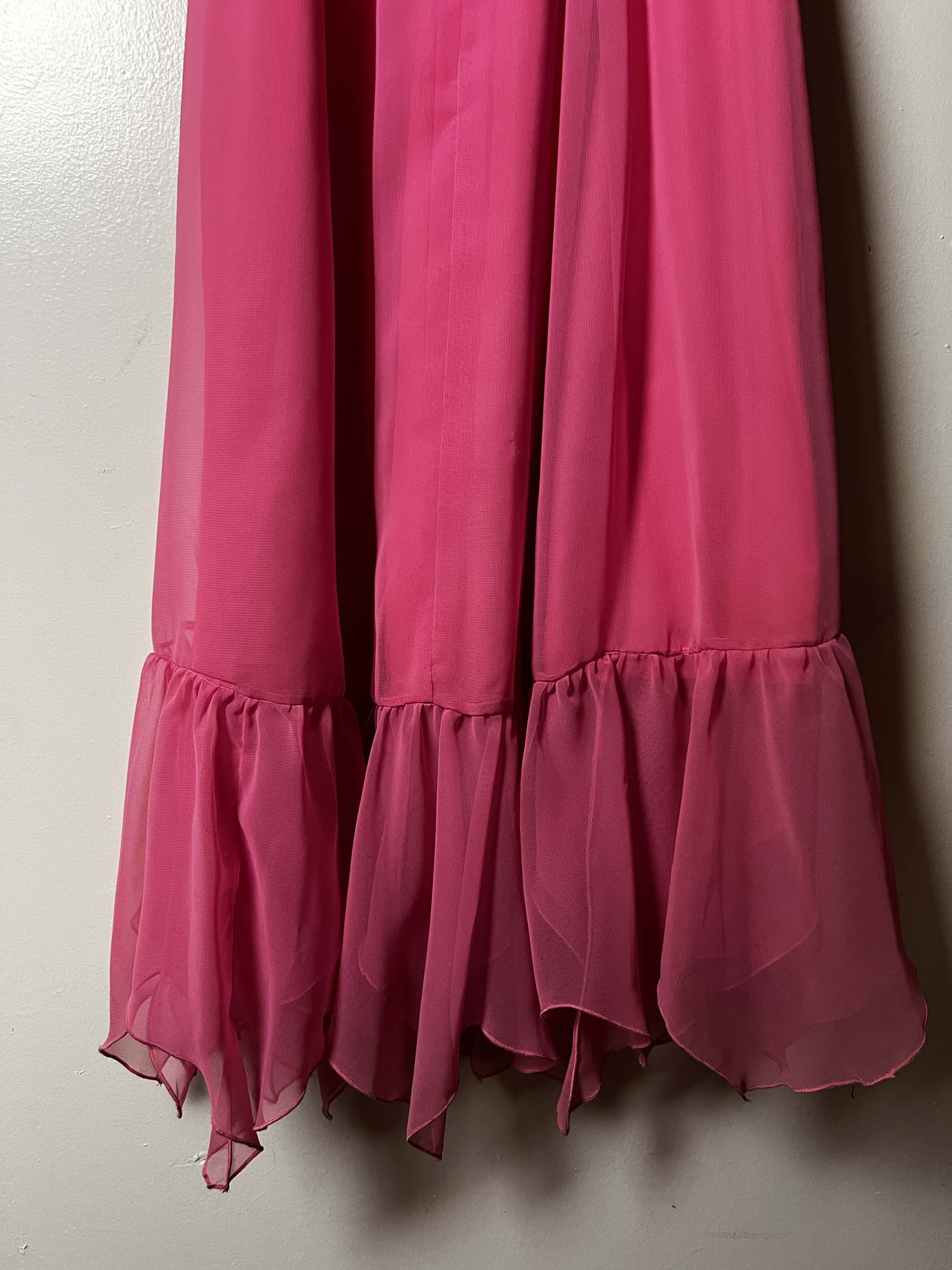 Vintage NEW with Tags Vintage 1960's Pink House of Bianchi Gown Size M / US 6-8 / IT 42-44 - 11 Thumbnail