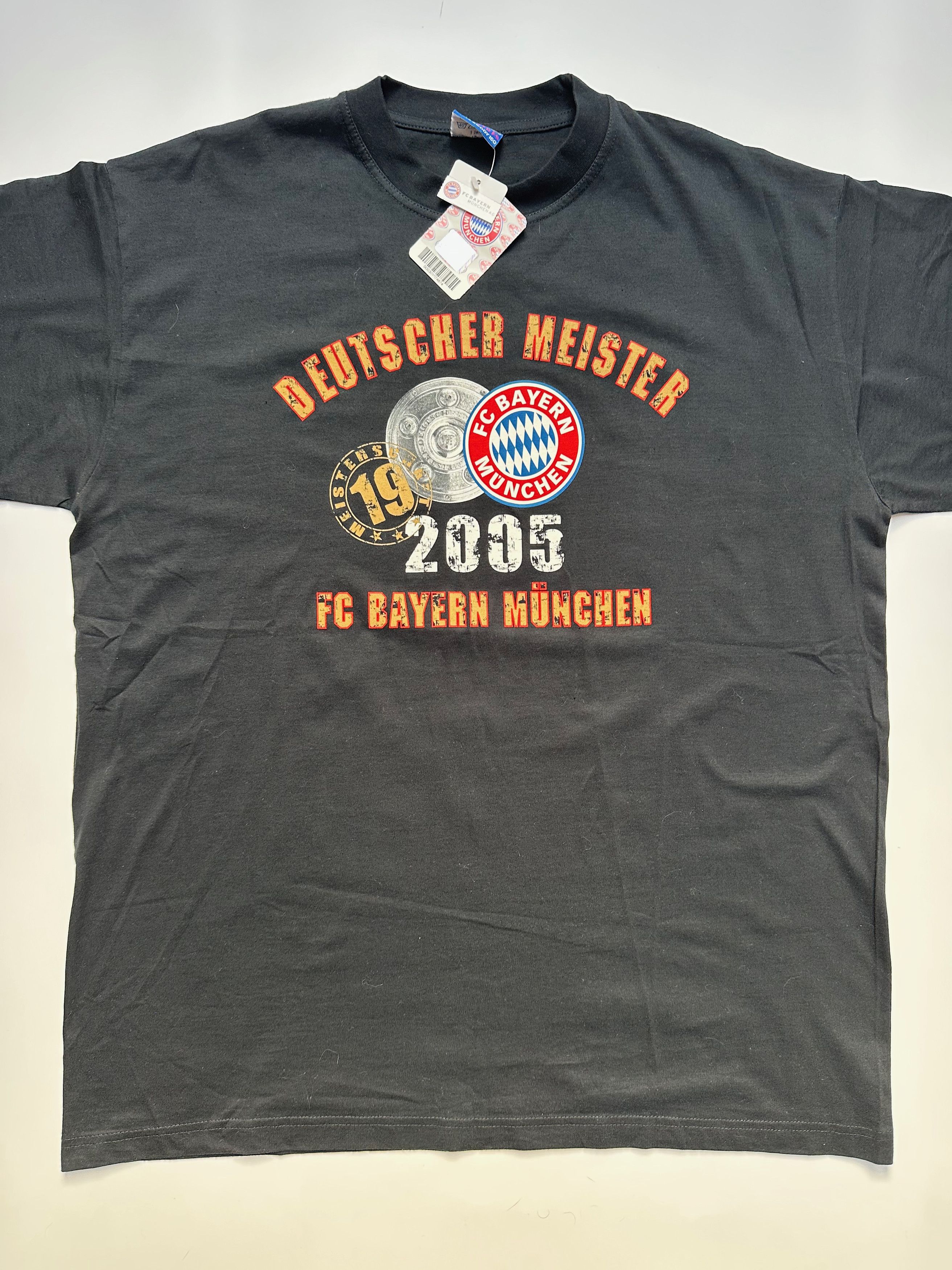 Vintage 2005 Bayern Munich T shirt Vintage Deutschland football Size US XXL / EU 58 / 5 - 2 Thumbnail