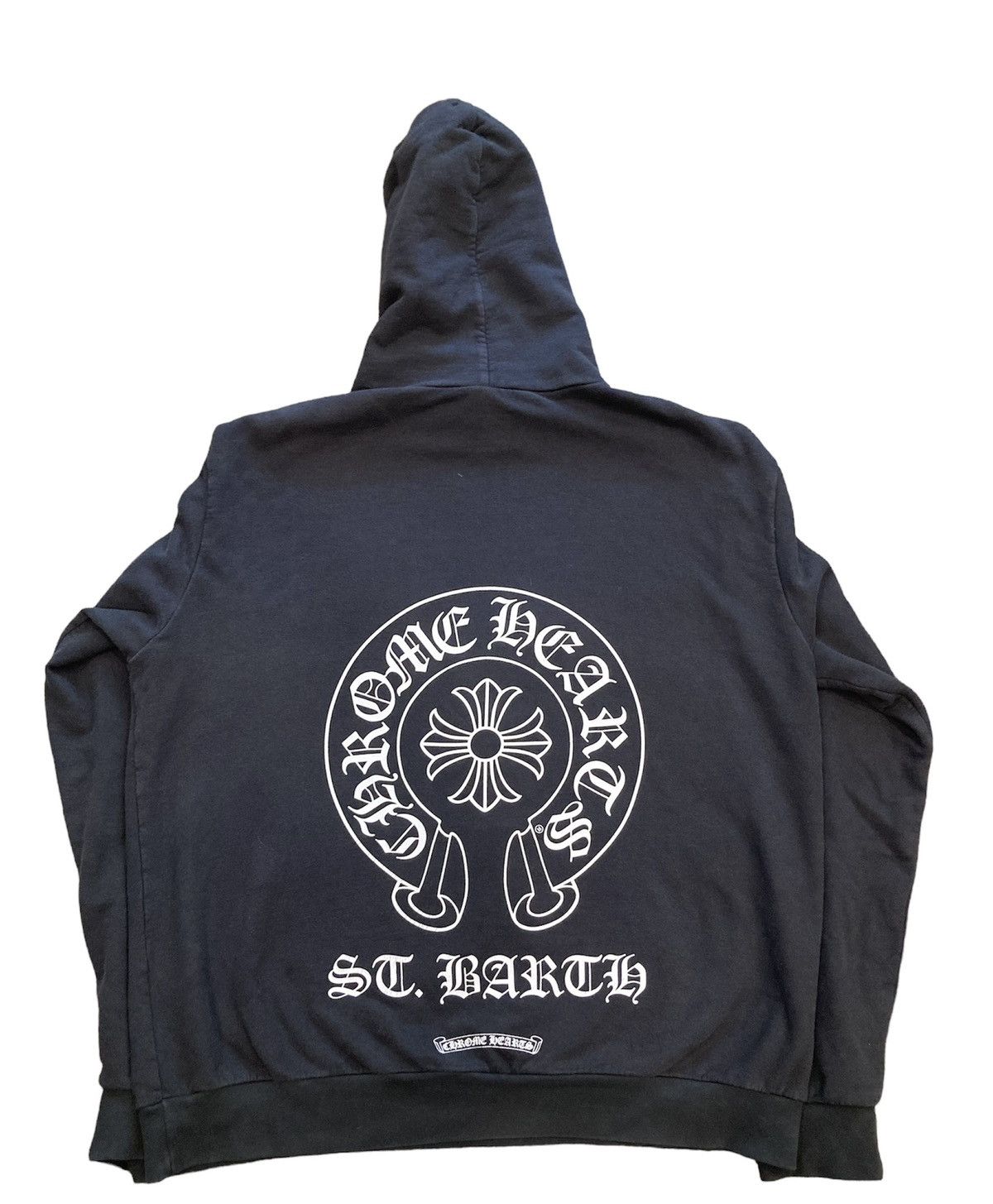 image of Chrome Hearts St. Barts Hoodie in Black, Men's (Size Large)