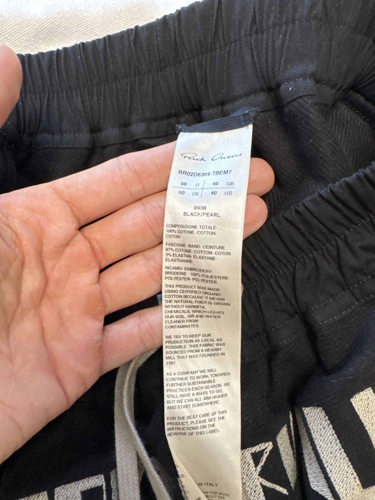 Rick Owens Rick Owens Porterville Boxers FREE SHIPPING Size US 33 - 6 Thumbnail