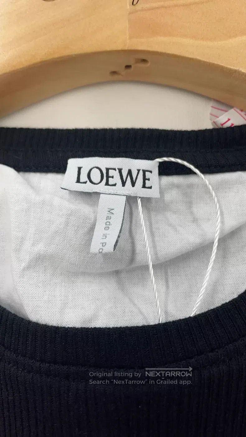 Loewe Loewe Black Sleeveless Elastic Dress Size XS / US 0-2 / IT 36-38 - 3 Thumbnail