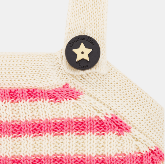 Dior o1w1db10925 444T13 Backless Tank Top in White/Candy Pink Size XS / US 0-2 / IT 36-38 - 3 Thumbnail