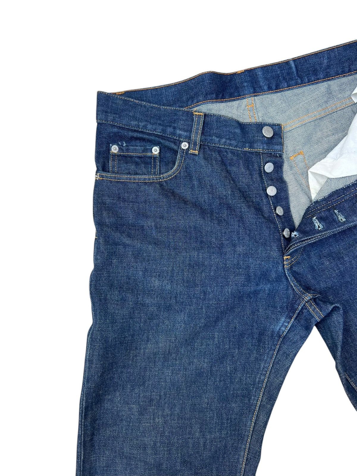Helmut Lang 90s Helmut Lang GLJeans Classic Cut Raw Denim MuddyJeans Size US 33 - 5 Thumbnail