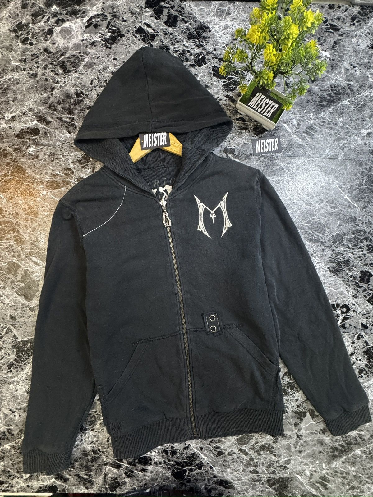 Monarchy Vintage Y2k Monarchy Reversible Hoodie Size US L / EU 52-54 / 3 - 3 Thumbnail
