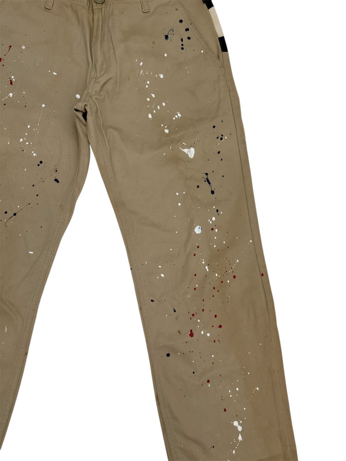 Tommy Hilfiger “Dress Smart, Waste Less” Tommy Utility Paint Splatter Style Size US 33 - 5 Thumbnail