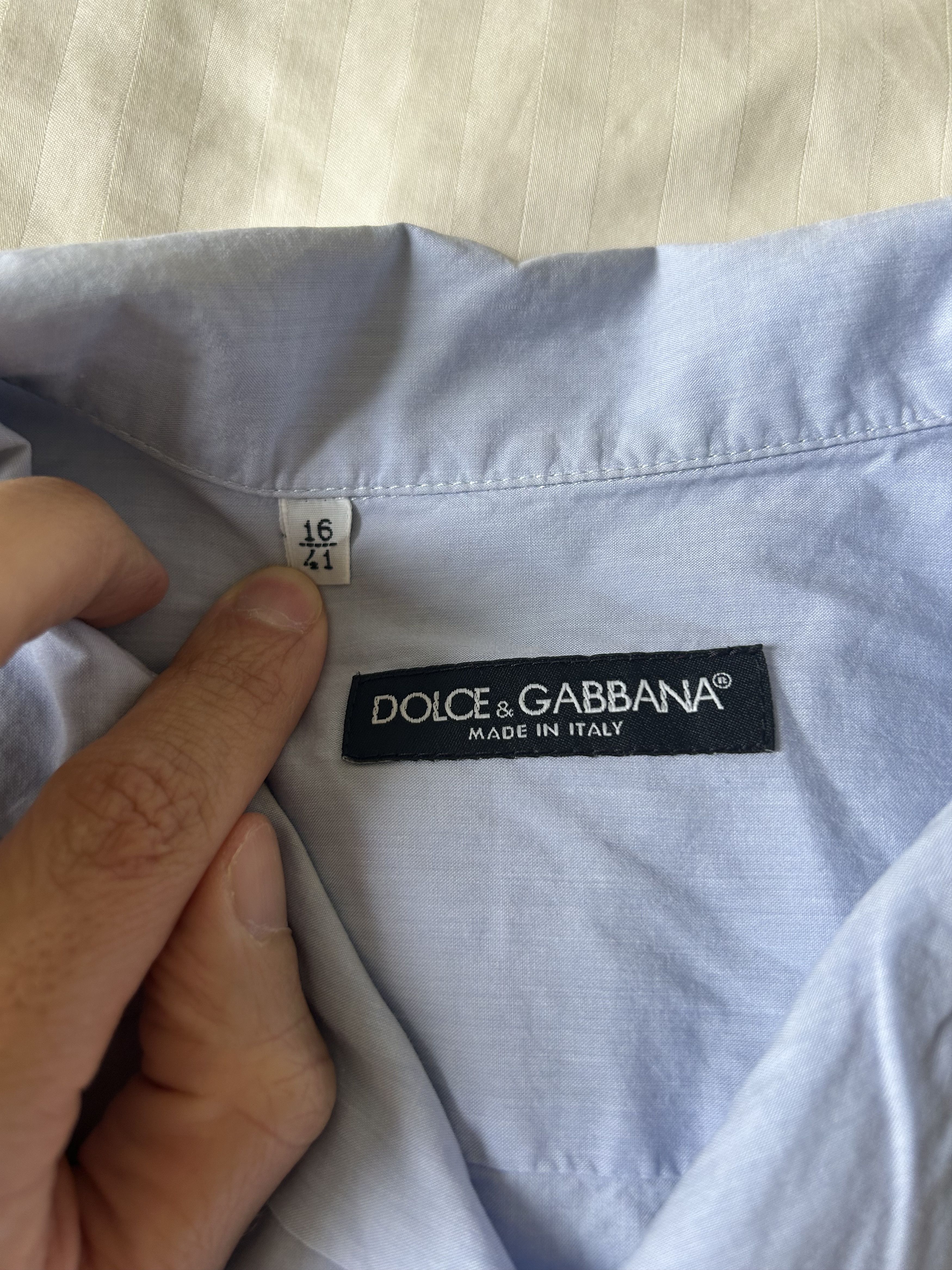 Dolce & Gabbana Dolce & Gabbana Blue Pajama Style Short Sleeve Shirt M,16/41 Size US M / EU 48-50 / 2 - 4 Thumbnail