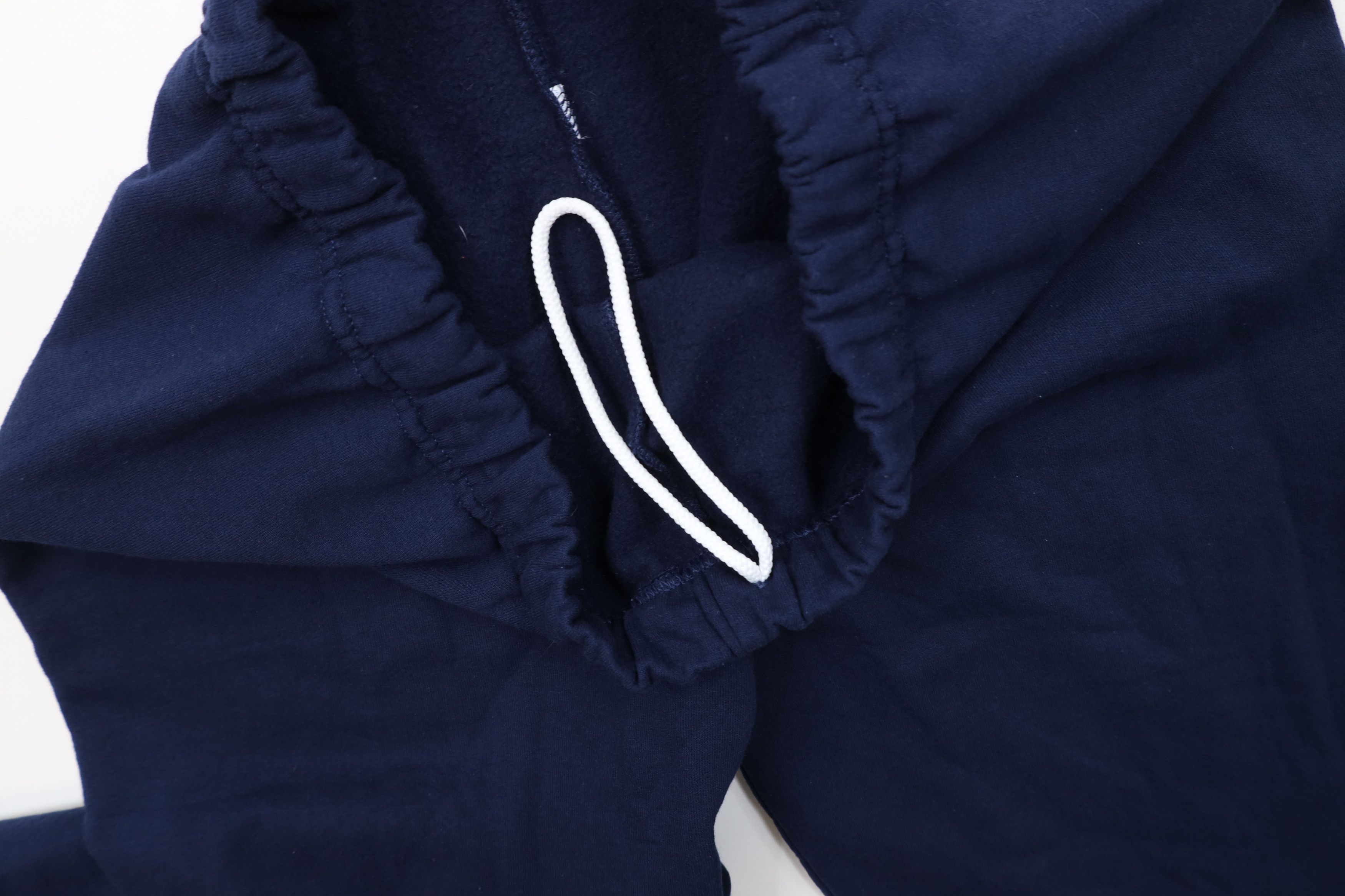 Vintage Vintage 90s Streetwear Sweatpants Joggers Pants Navy Blue Size US 36 / EU 52 - 5 Thumbnail