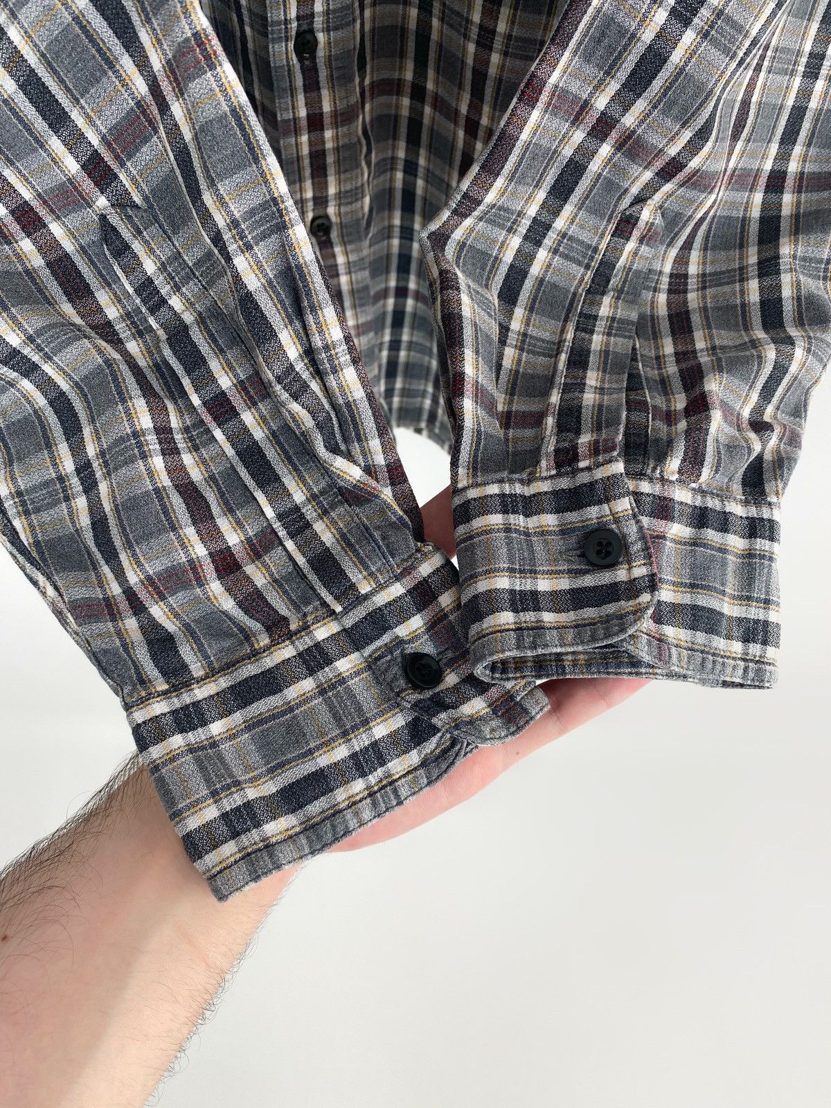 Chaps Ralph Lauren 1990’s Vintage Chaps Ralph Lauren Checkered Button Down Size US XL / EU 56 / 4 - 5 Thumbnail