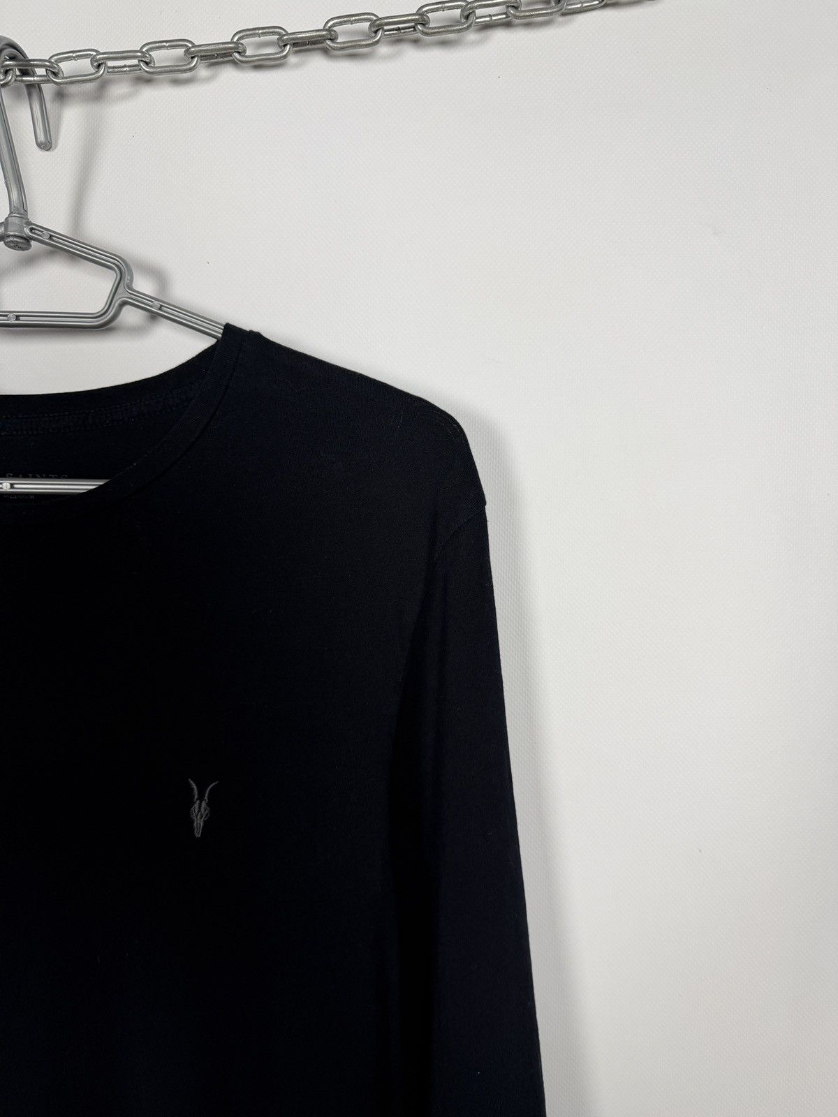 Allsaints Men’s Allsaints Tonic Long Sleeve Crew T-Shirt Black Size M Size US M / EU 48-50 / 2 - 2 Thumbnail