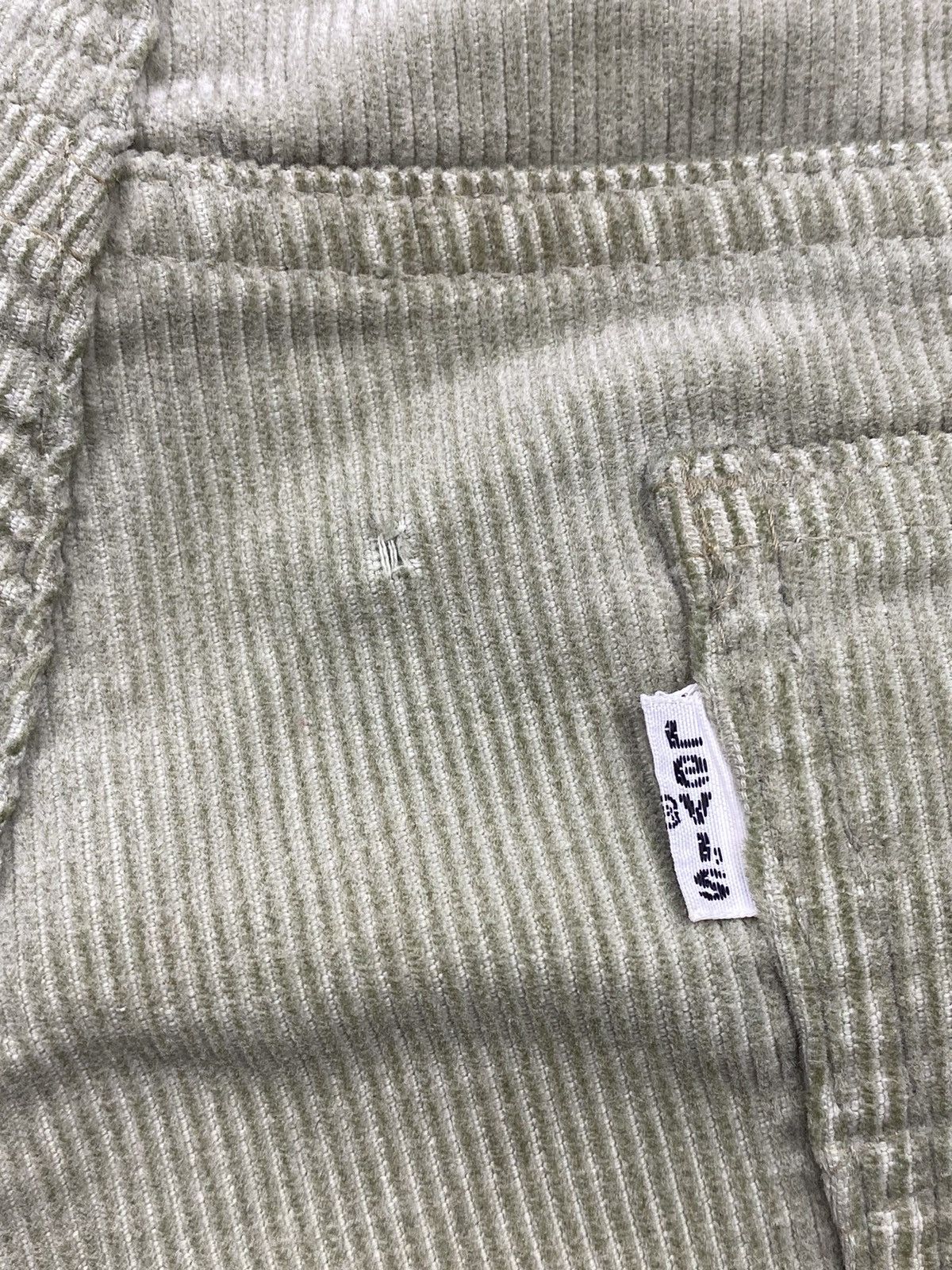 Levi's 1970’s Levi’s White Tab Bell Bottom Corduroy Flares Pants Size US 31 - 18 Thumbnail