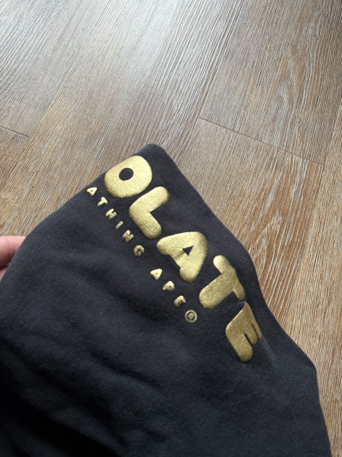 Bape Vintage Baby Milo x Black Chocoolate Gold Graphic Hoodie Size M / US 6-8 / IT 42-44 - 7 Thumbnail
