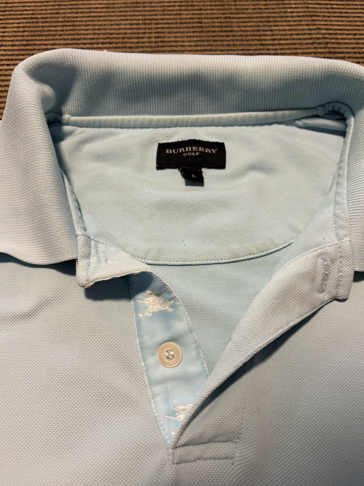Burberry Burberry Golf Polo (Vintage) Size US L / EU 52-54 / 3 - 4 Thumbnail