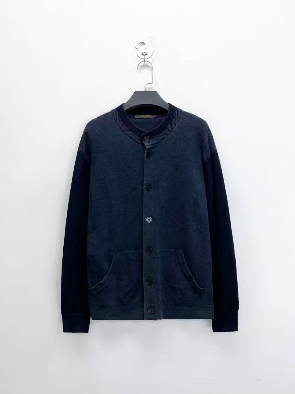 Louis Vuitton Louis Vuitton Blue Paneled Cardigan Jacket Size US S / EU 44-46 / 1 - 1 Thumbnail
