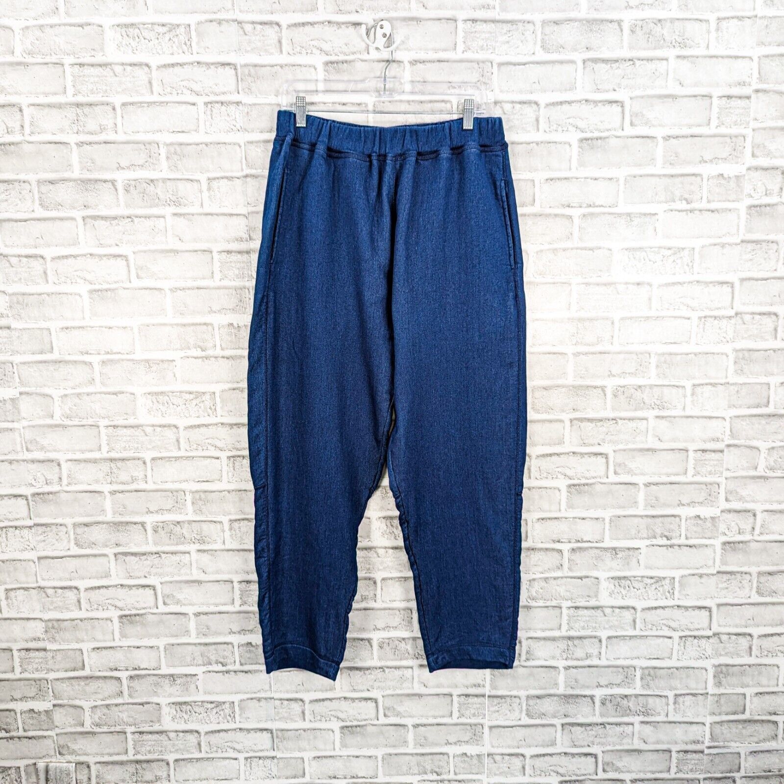 Etudes Studio Men's Relax fit Sweatpants in Indigo Cotton