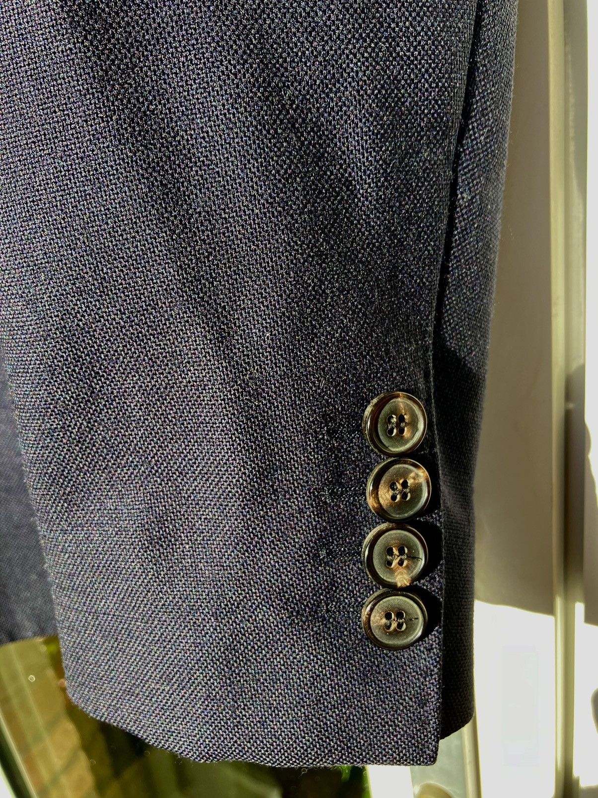 Officine Generale OFFICINE GENERALE Wool Blazer NEW RRP $665 Navy EU 48 Porter Size 38R - 4 Thumbnail