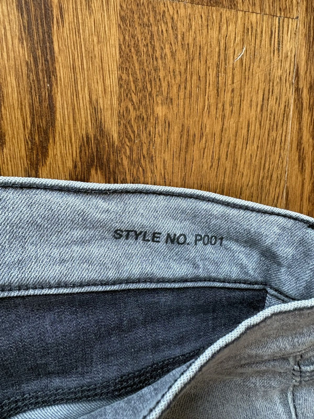 Purple × Purple Brand Purple Brand Limited Edition Two Tone Black Jeans Size US 32 / EU 48 - 5 Thumbnail