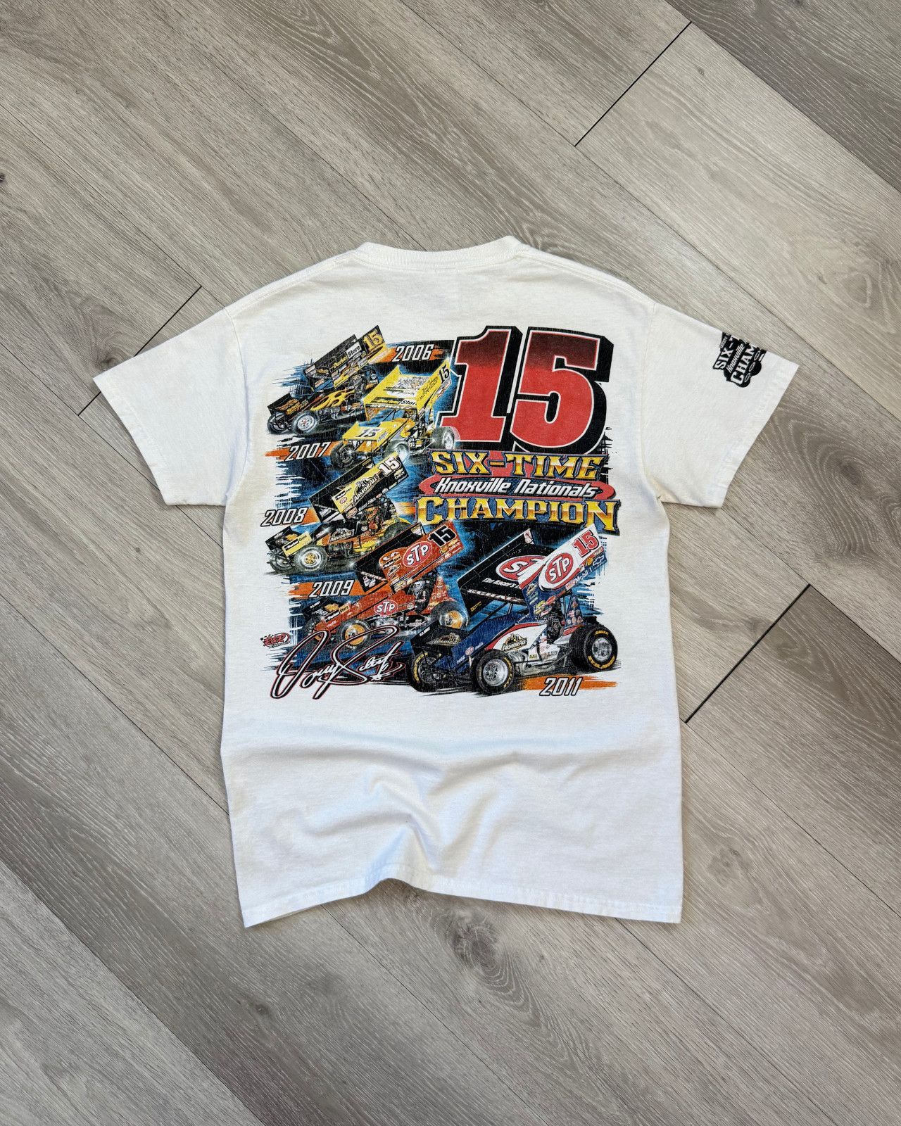 Gildan 2012 Donny Schatz Knoxville Nationals Champion T-Shirt Small Size US S / EU 44-46 / 1 - 2 Thumbnail