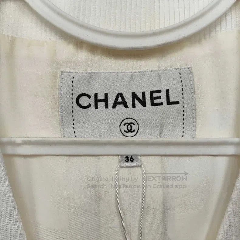 Chanel Chanel Cotton blouse vest Size XS / US 0-2 / IT 36-38 - 3 Thumbnail