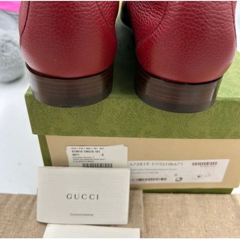 Gucci Men's Gucci horse bit web striped loafer size 9 Size US 9.5 / EU 42-43 - 9 Thumbnail
