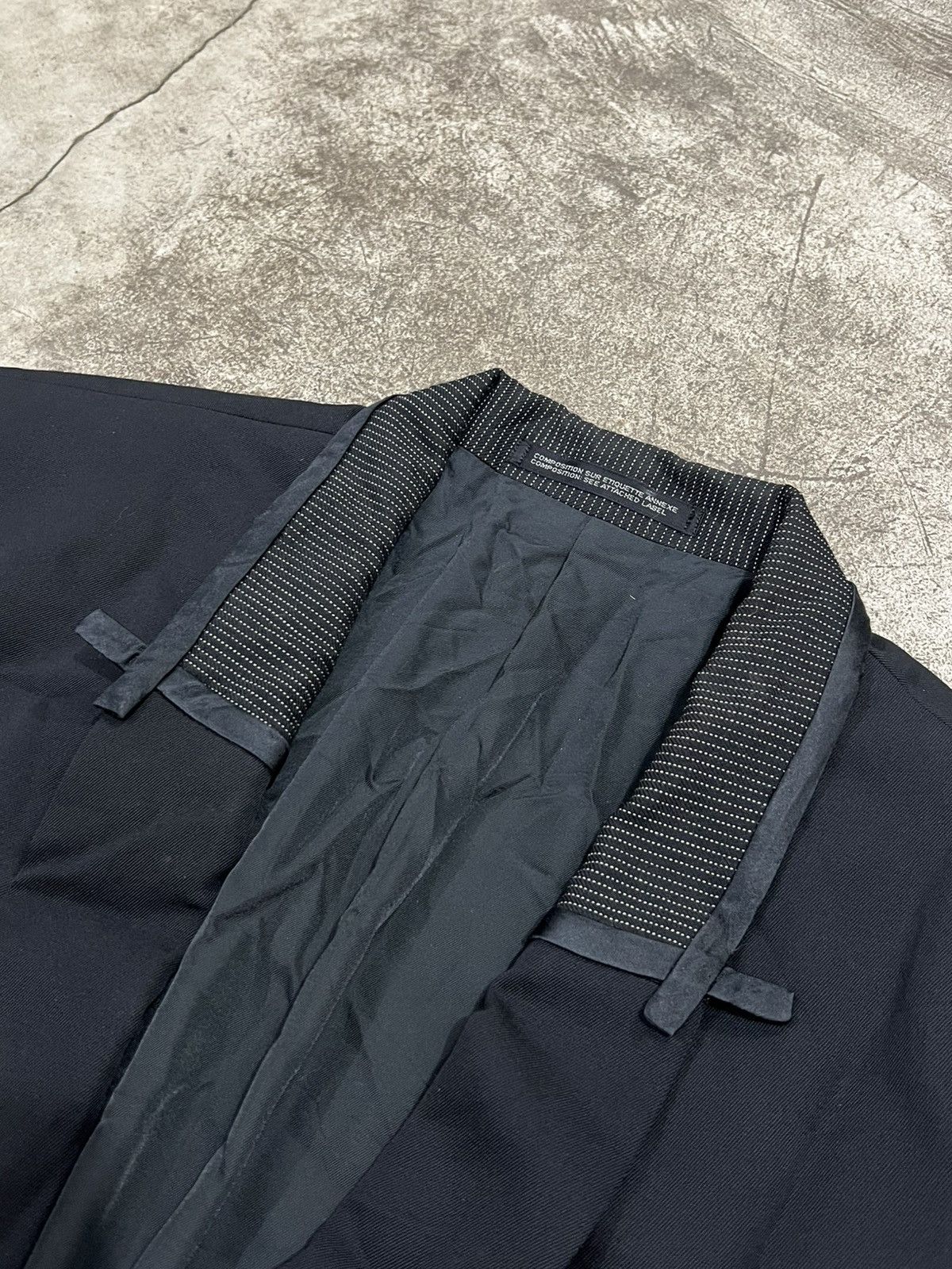 Yohji Yamamoto Yohji Yamamoto Pour Homme A/W 1993 Tailored Jacket Size 36R - 3 Thumbnail