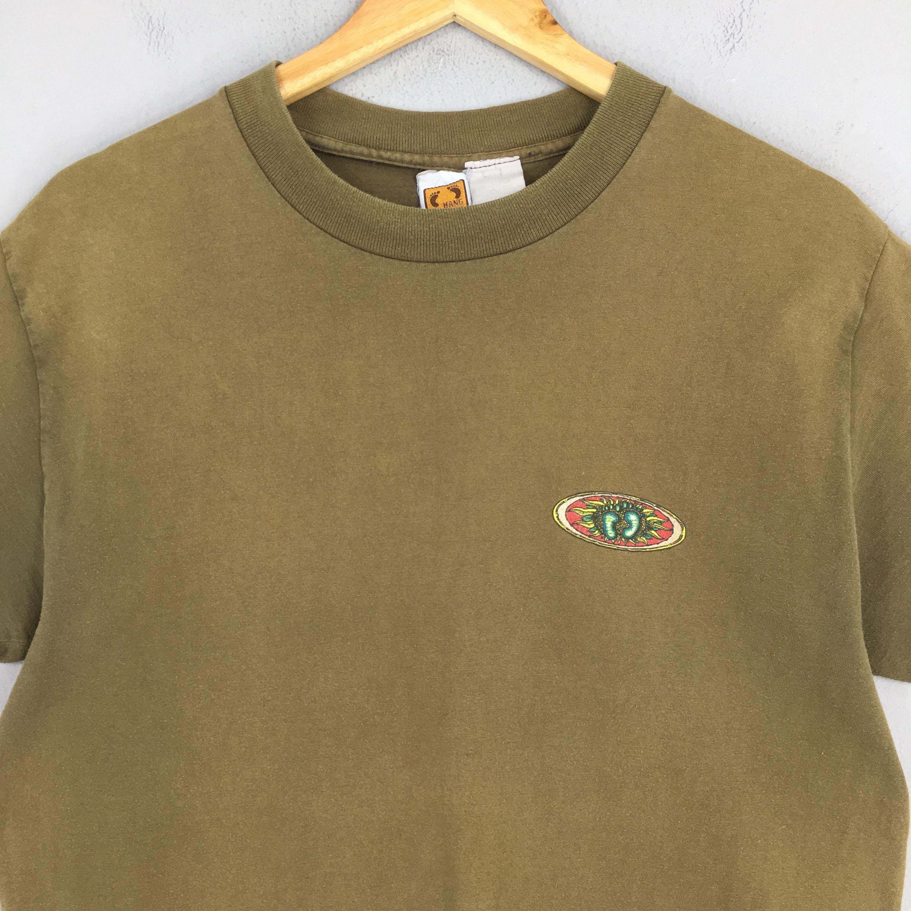 Hang Ten Vintage 90s Hang Ten Surfing Footprint T shirt Large Size US L / EU 52-54 / 3 - 5 Thumbnail