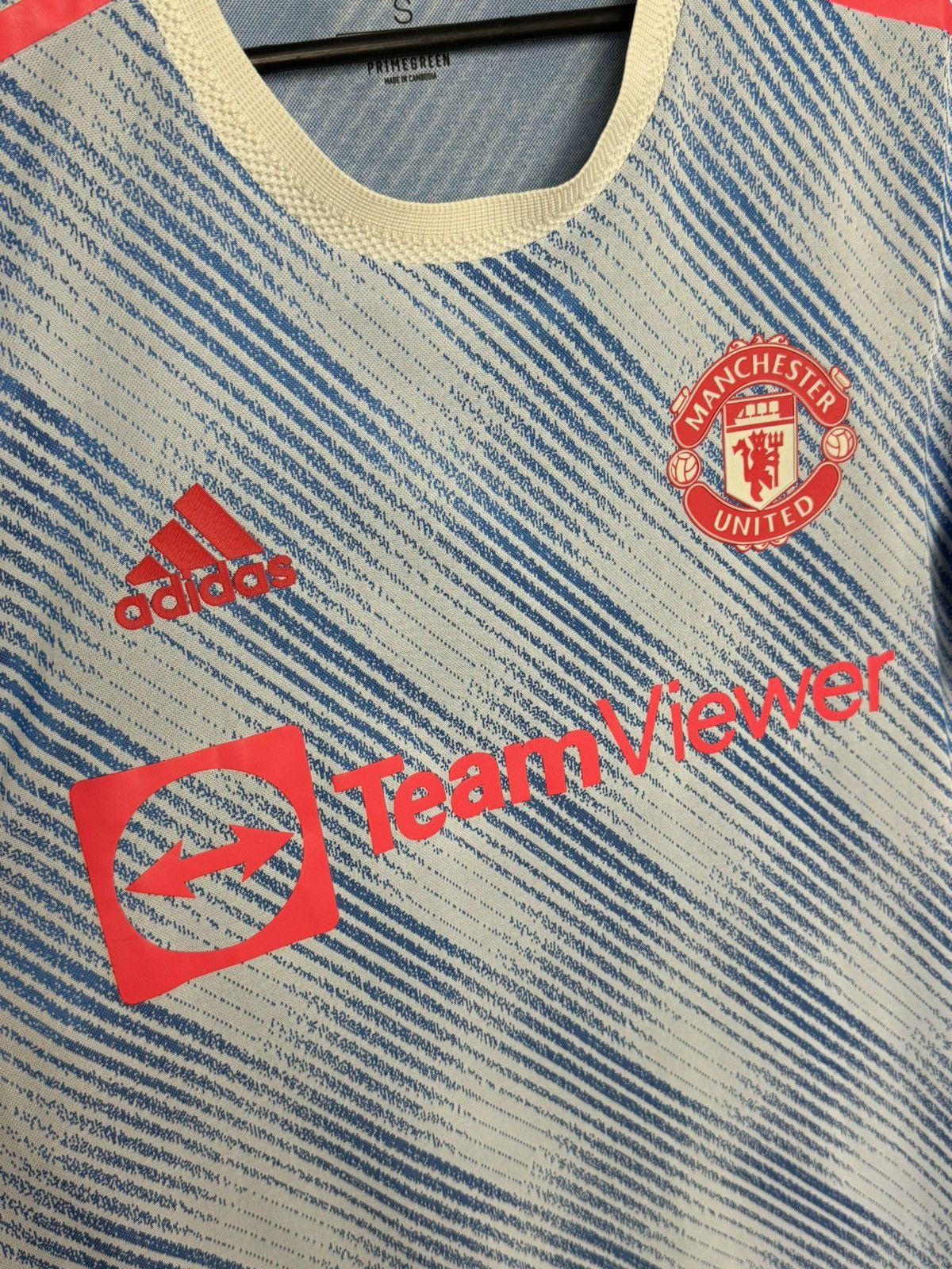 Adidas HEAT.RDY Manchester United 21/22 Away Football Jersey Size US S / EU 44-46 / 1 - 3 Thumbnail