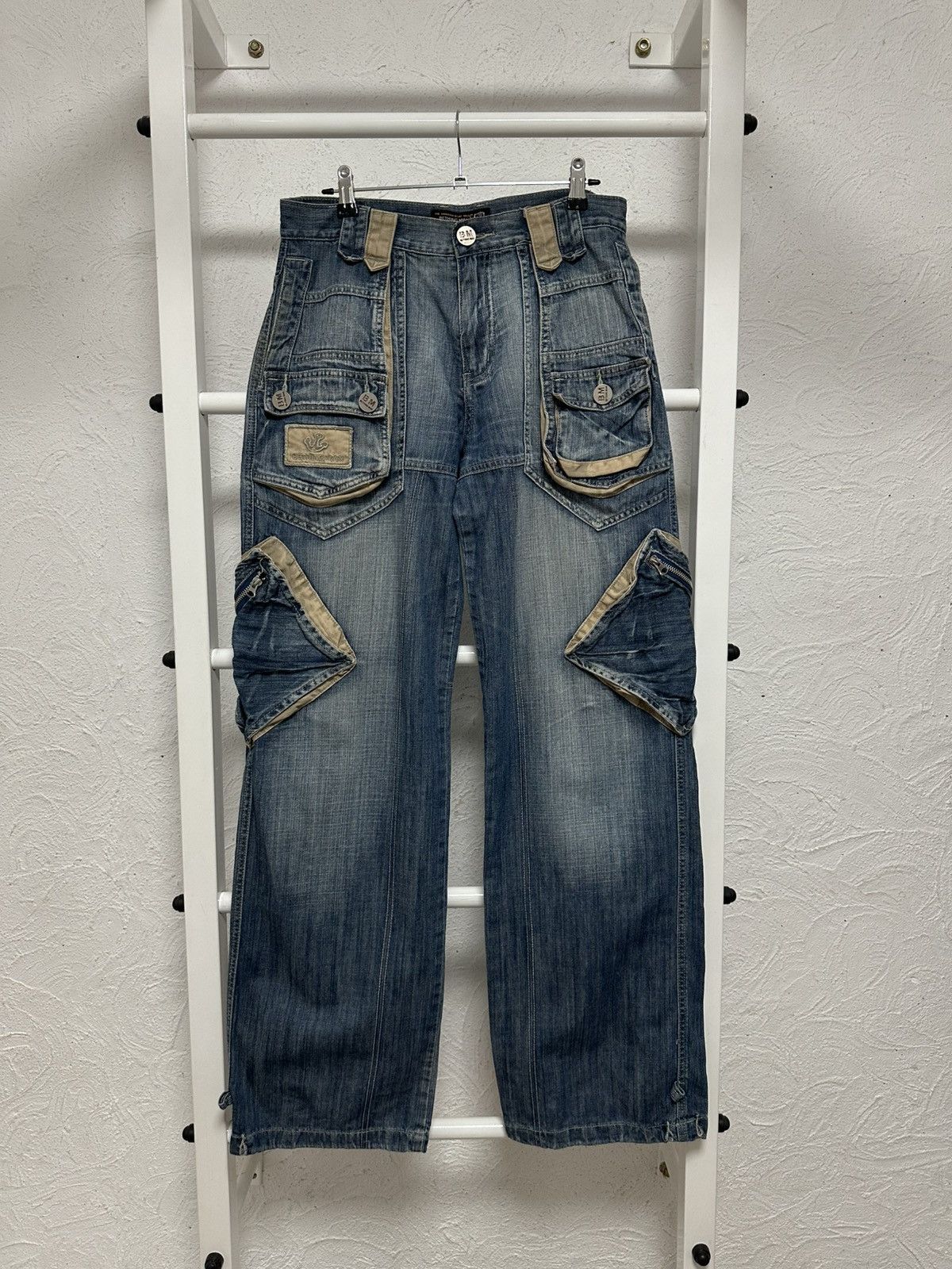 Japanese Brand Men’s Avant Garde Japanese Brand Jeans W33 Size L Y2K Size US 33 - 1 Thumbnail