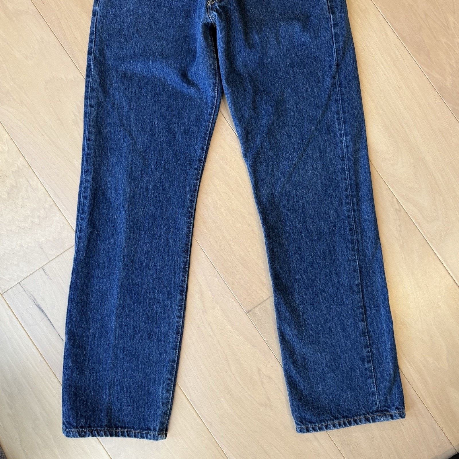 Levi's × Vintage Vintage Levis 501 Jeans 30 Blue Straight Leg Denim Women Size US 30 / EU 46 - 4 Thumbnail