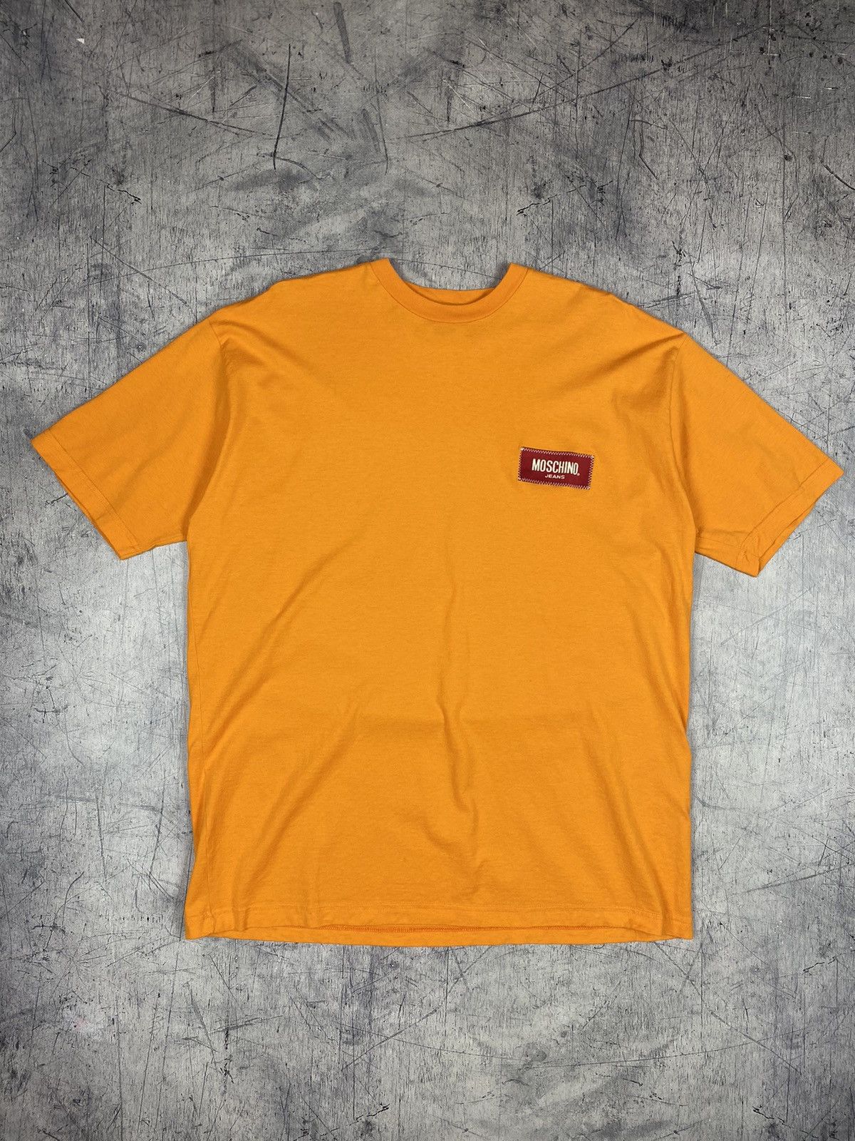 Moschino × Vintage Vintage Moschino Jeans Luxury Hype Tee T Shirt Size US XL / EU 56 / 4 - 2 Thumbnail
