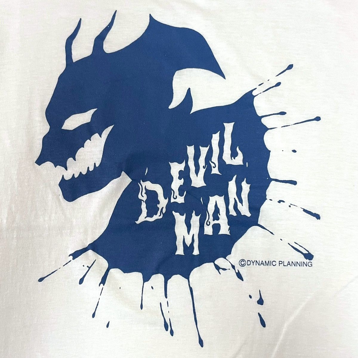 Anime Vintage 90's "DEVILMAN" by BANPRESTO Tee Size US L / EU 52-54 / 3 - 3 Thumbnail