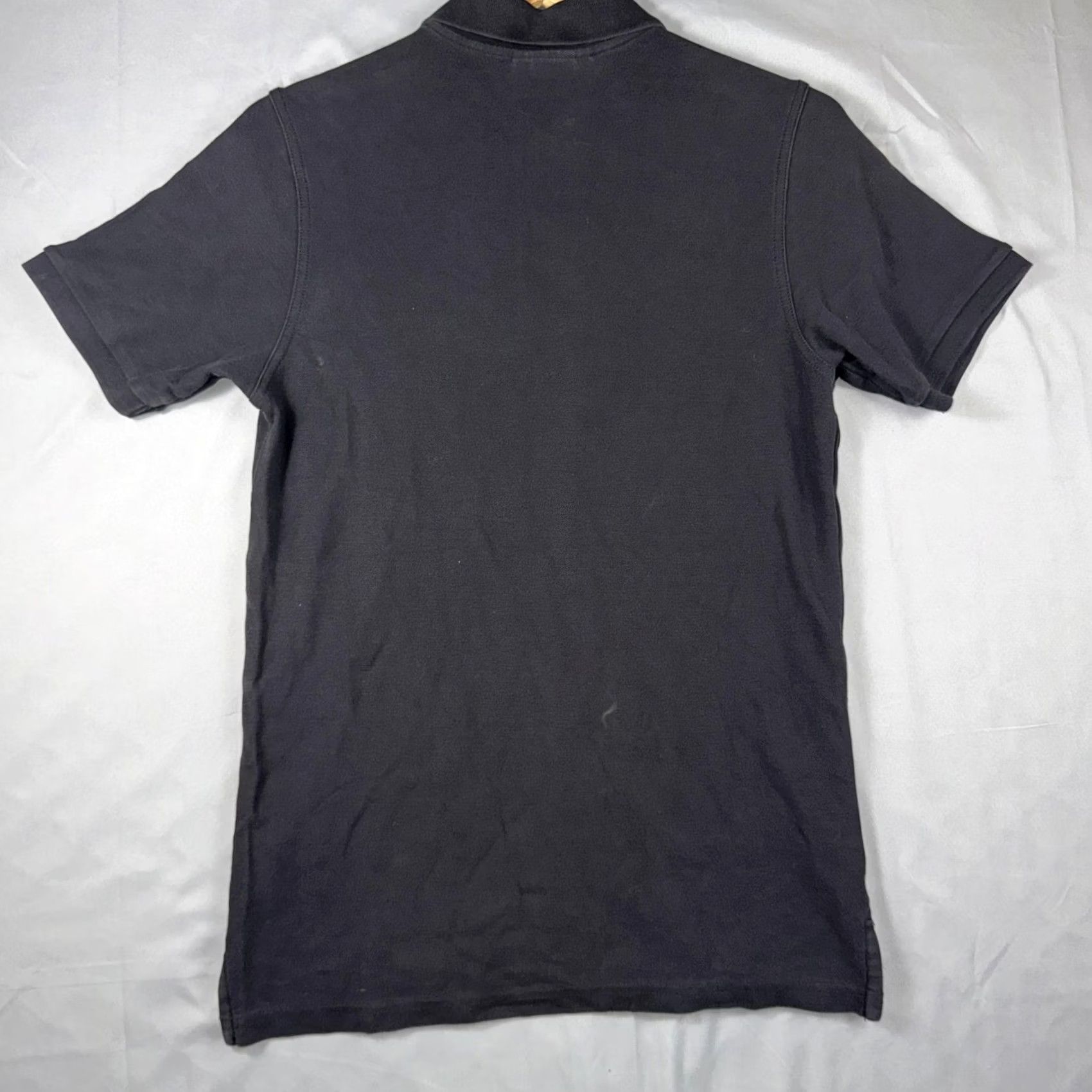 Psycho Bunny Psycho Bunny Polo Shirt Mens L Black Cotton Short Sleeve Knit Logo Skull Casual Size US L / EU 52-54 / 3 - 2 Thumbnail