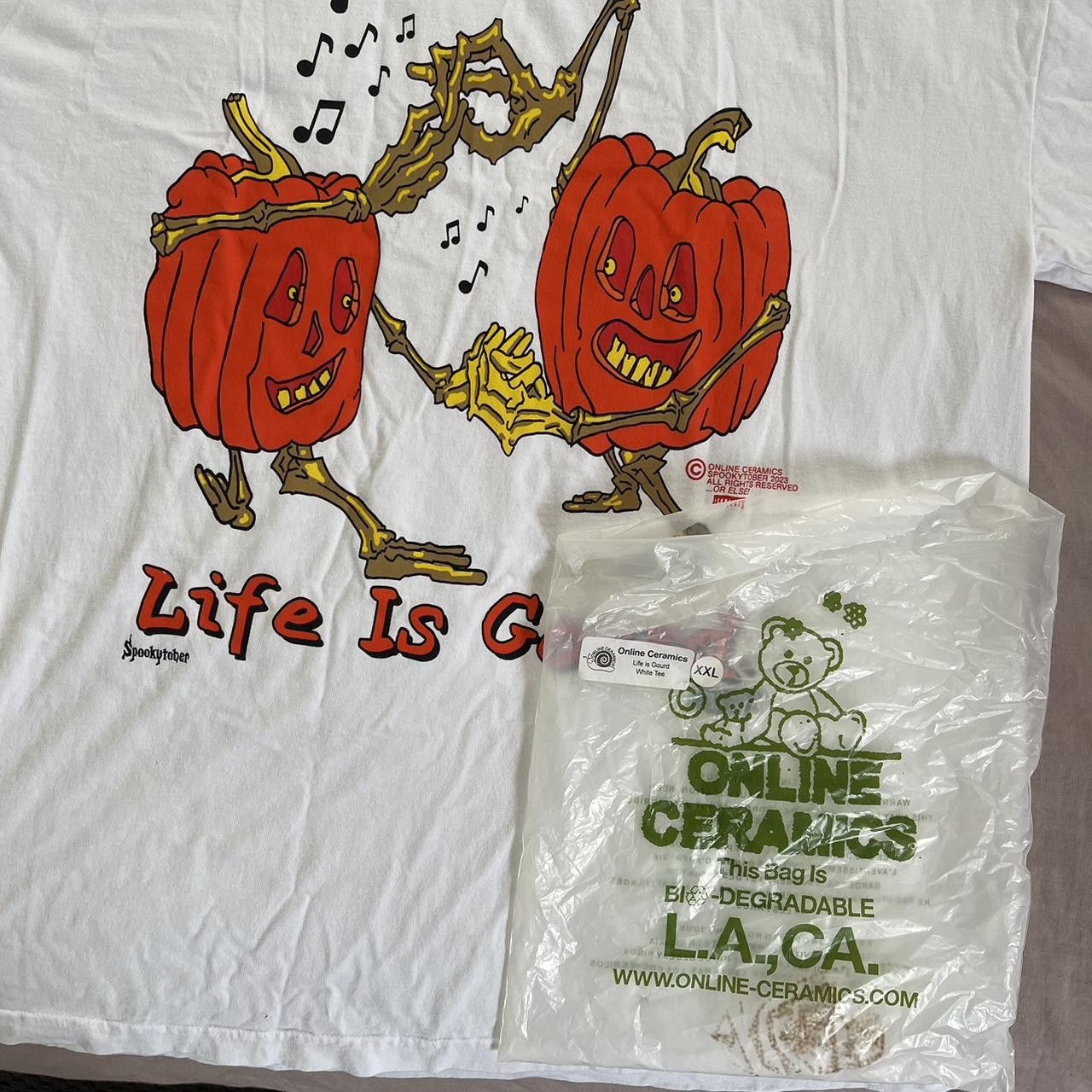 Online Ceramics Online Ceramics Spookytober Life is Gourd Shirt Size US XXL / EU 58 / 5 - 4 Thumbnail