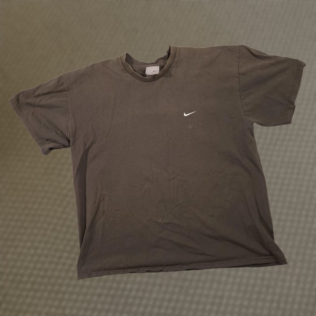 Nike Nike Shirt Mens XL Green Swoosh Logo Tee Crewneck Casual Cotton Size US XL / EU 56 / 4 - 1 Thumbnail
