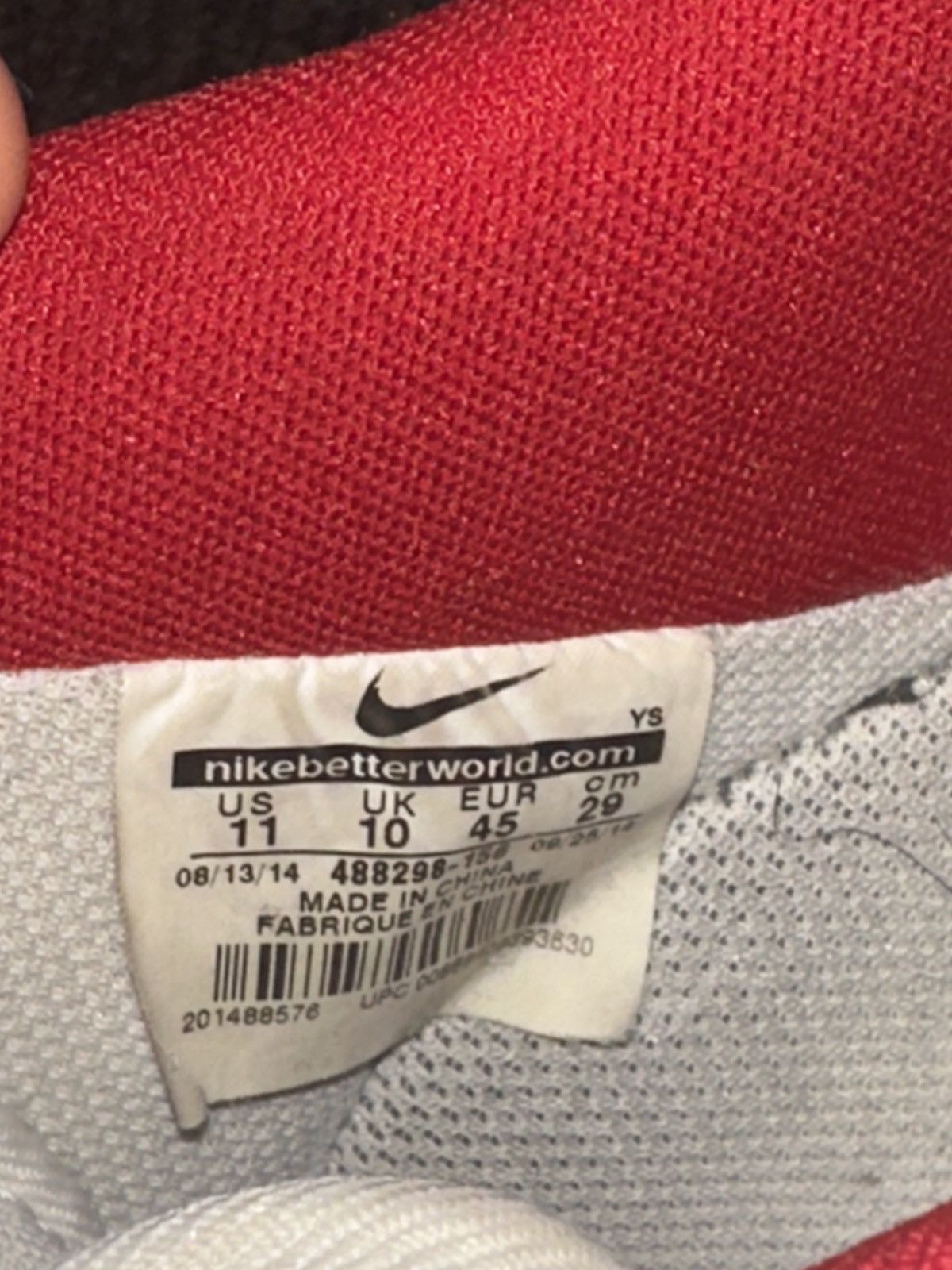 image of Nike Airforce 1 Shoes in White, Men's (Size 11)
