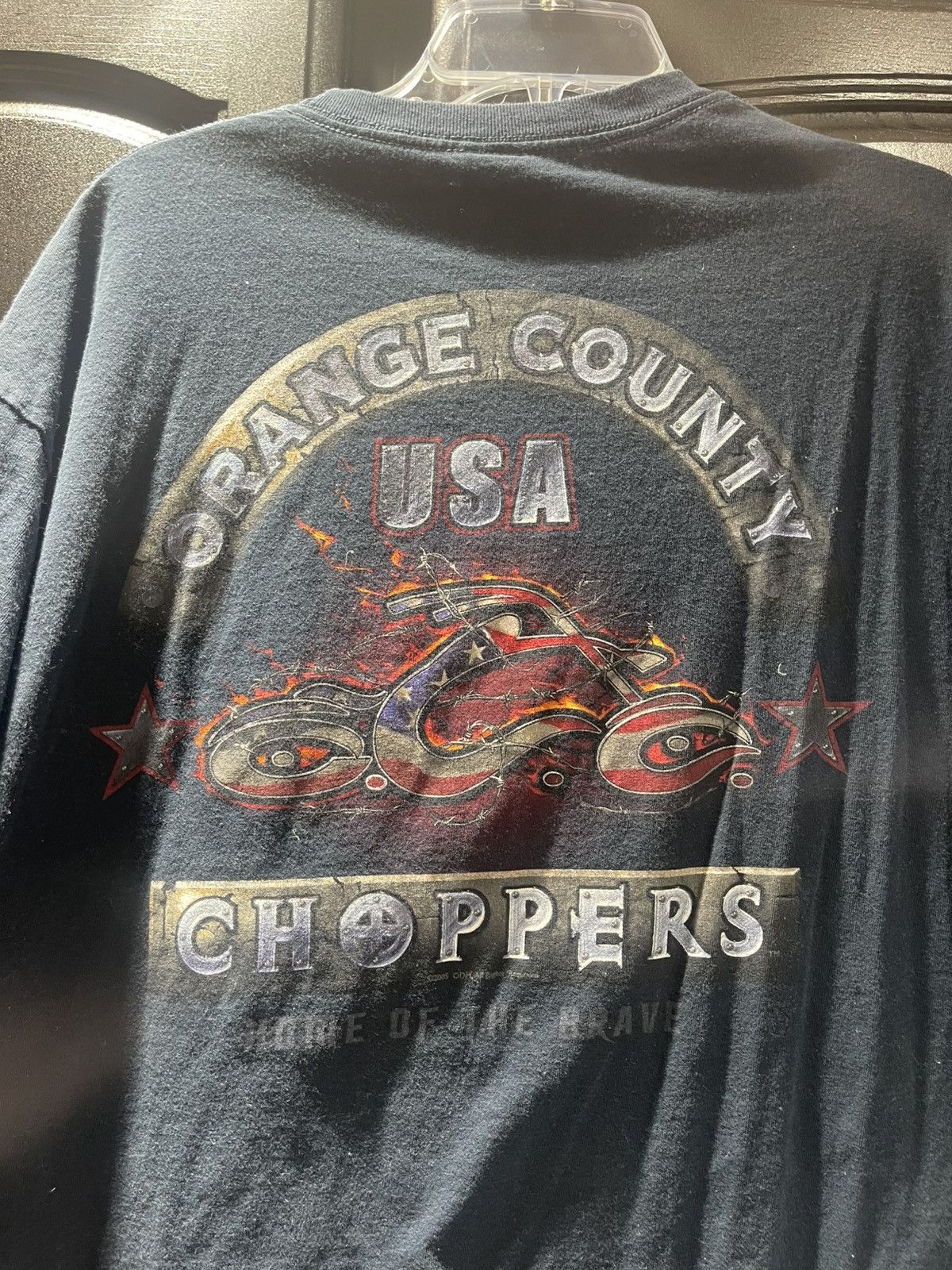 Vintage Orange County Choppers Shirt Adult Blue Short Sleeve Biker Size US XL / EU 56 / 4 - 5 Thumbnail