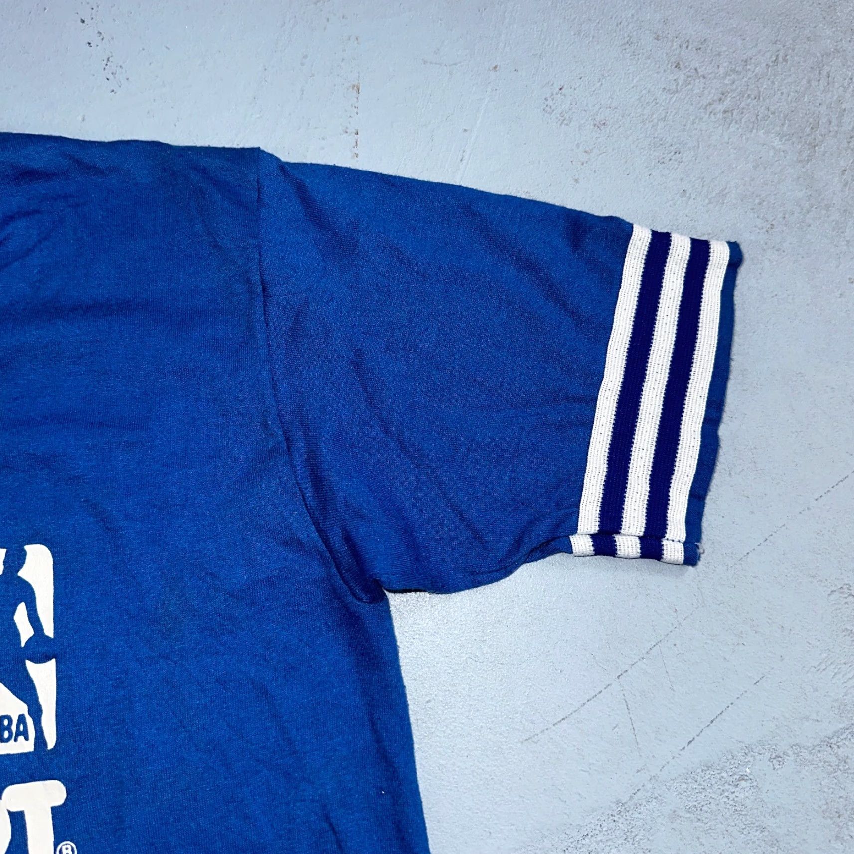 NBA VINTAGE Pepsi Hot Shot Basketball NBA VTG 70s 1970s T Shirt Soda Sports Rare Promo Mens Size US S / EU 44-46 / 1 - 4 Thumbnail