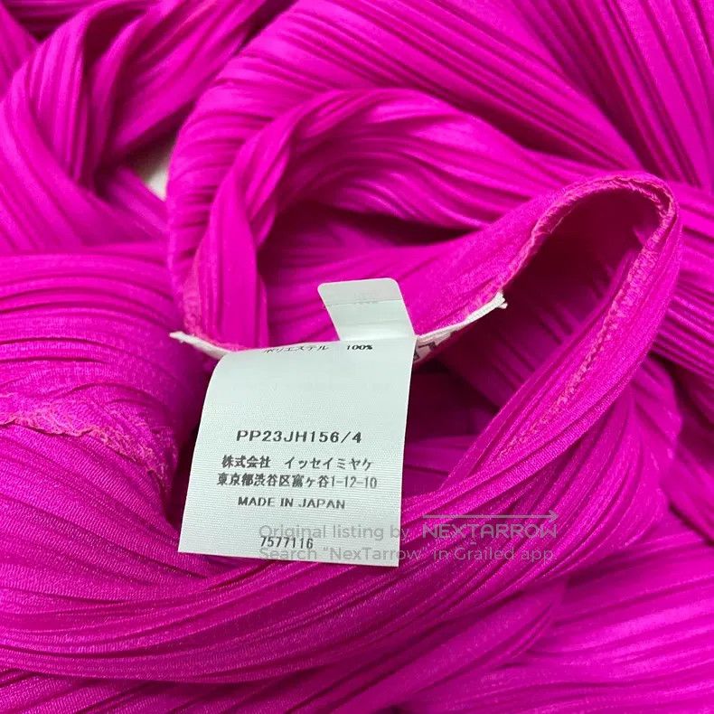 Issey Miyake Issey Miyake Pink Dress Size XL / US 12-14 / IT 48-50 - 2 Thumbnail