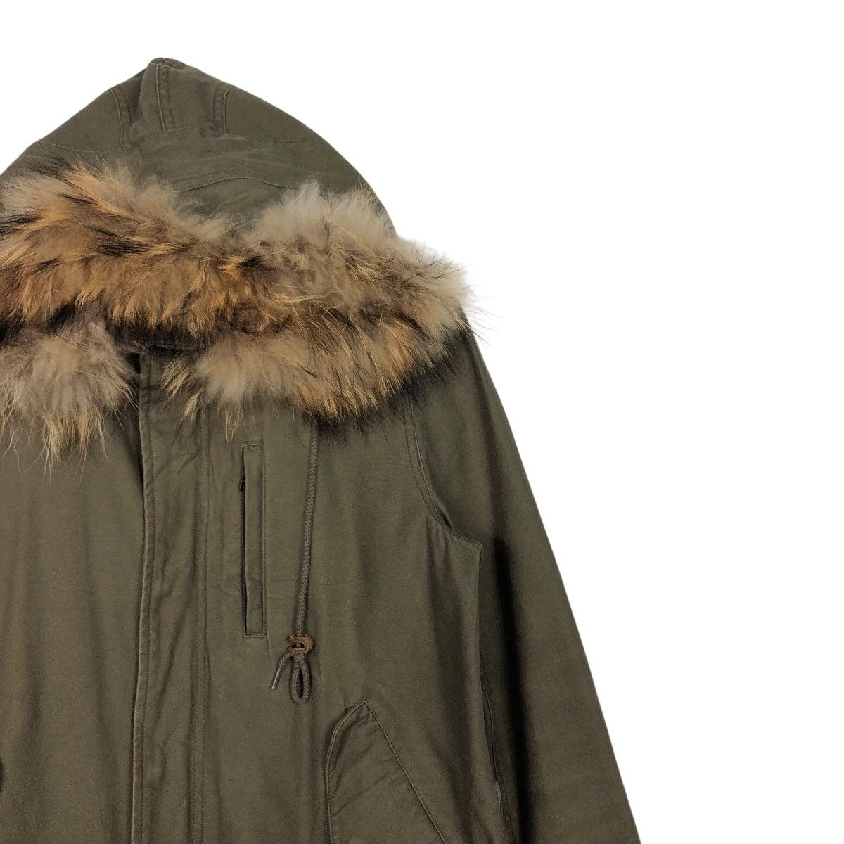 Japanese Brand 📌Vintage Parka Jacket Urban Research Mink Fur Hoodie Size US M / EU 48-50 / 2 - 7 Thumbnail