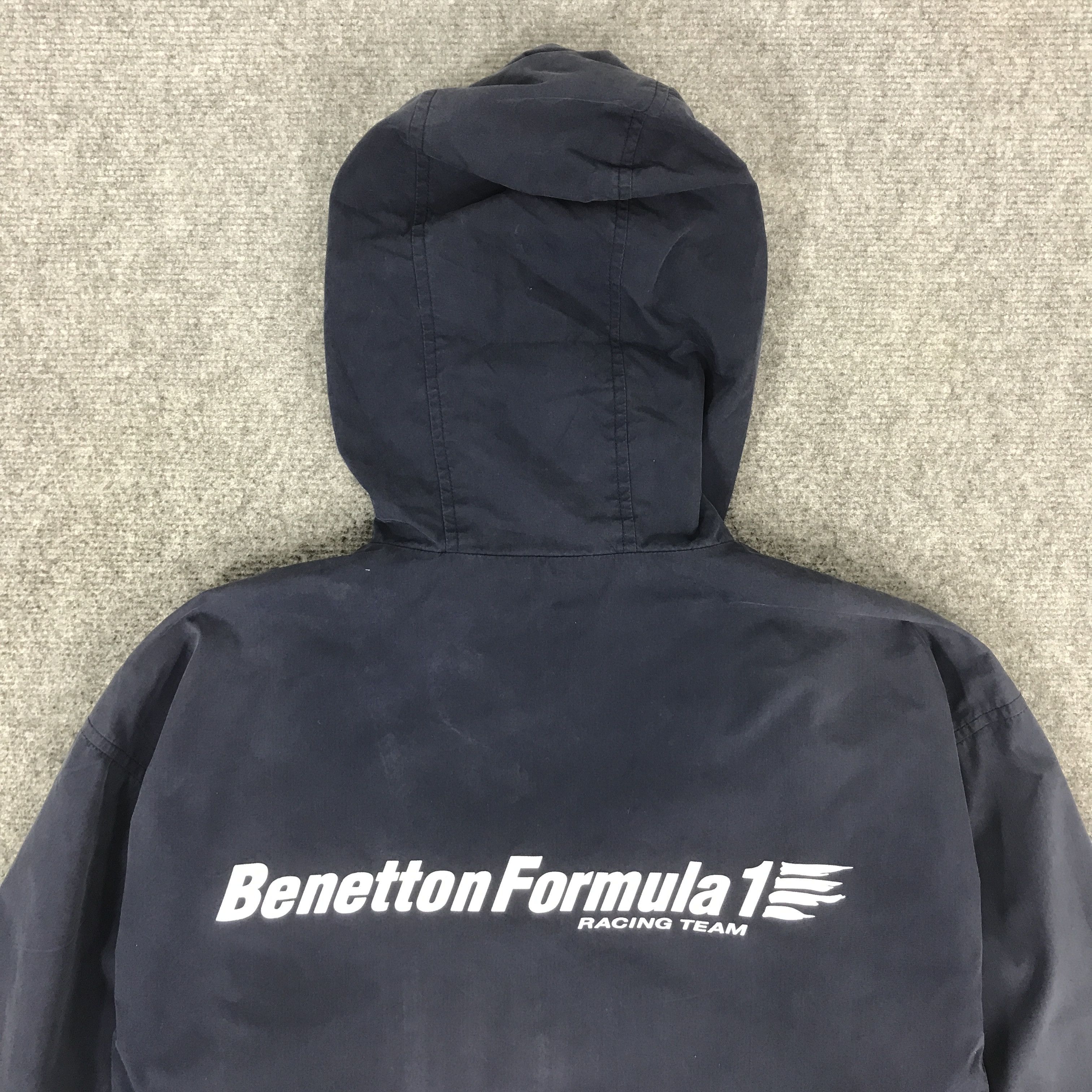 United Colors Of Benetton BENETTON FORMULA 1 HOODIE JACKET K73B15 Size US L / EU 52-54 / 3 - 4 Thumbnail