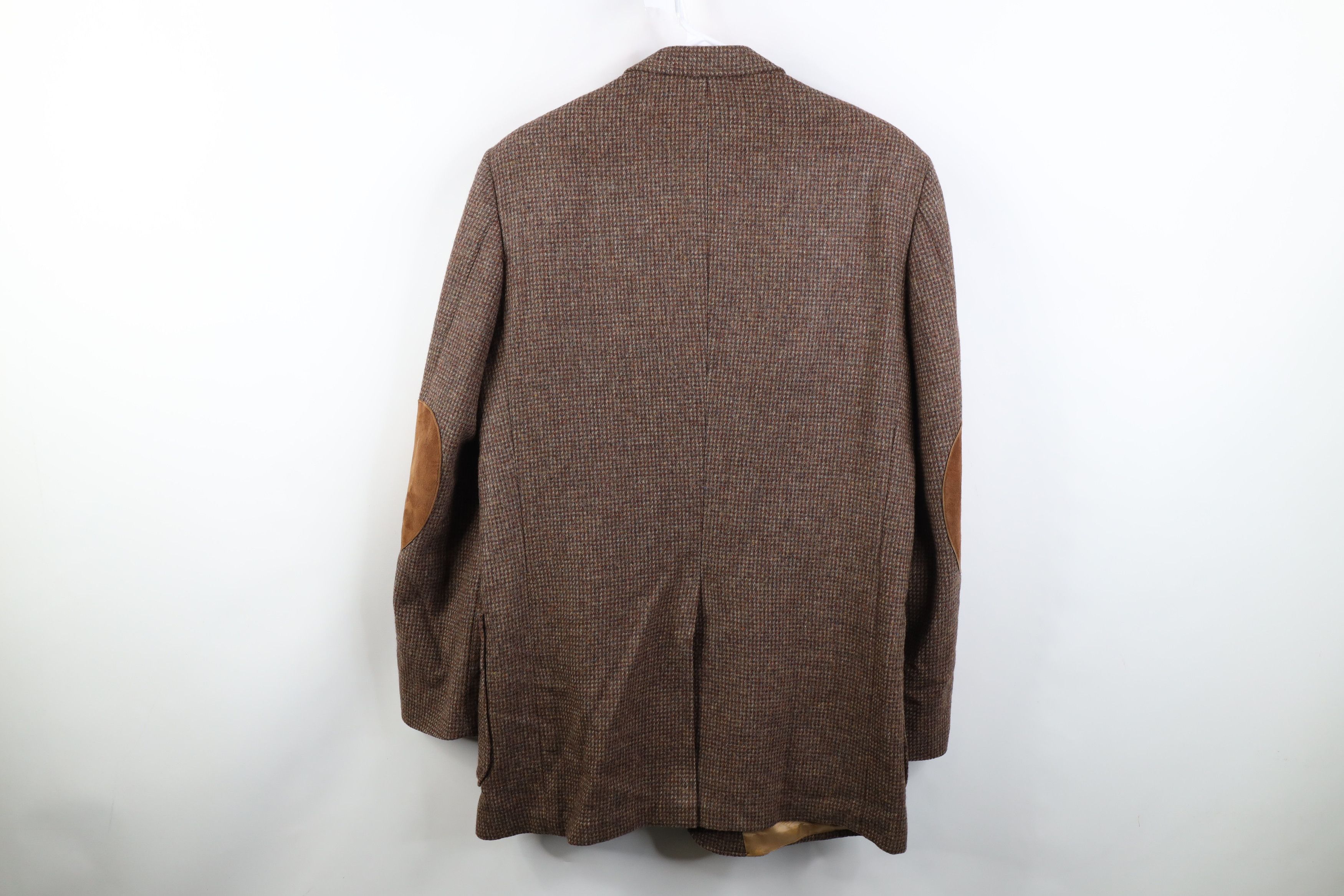 Vintage Vintage 70s Suede Elbow Patch Suit Coat Blazer Jacket USA Size US XXL / EU 58 / 5 - 13 Thumbnail