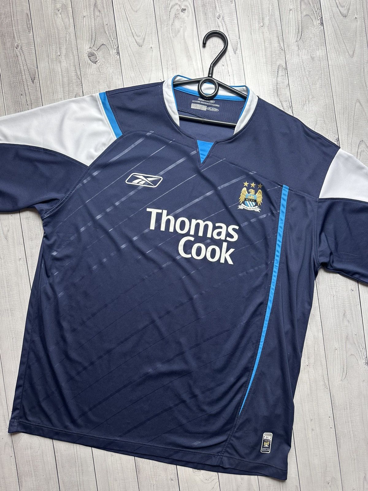 Reebok Vintage Reebok Manchester City soccer jersey size XXL Size US XXL / EU 58 / 5 - 2 Thumbnail