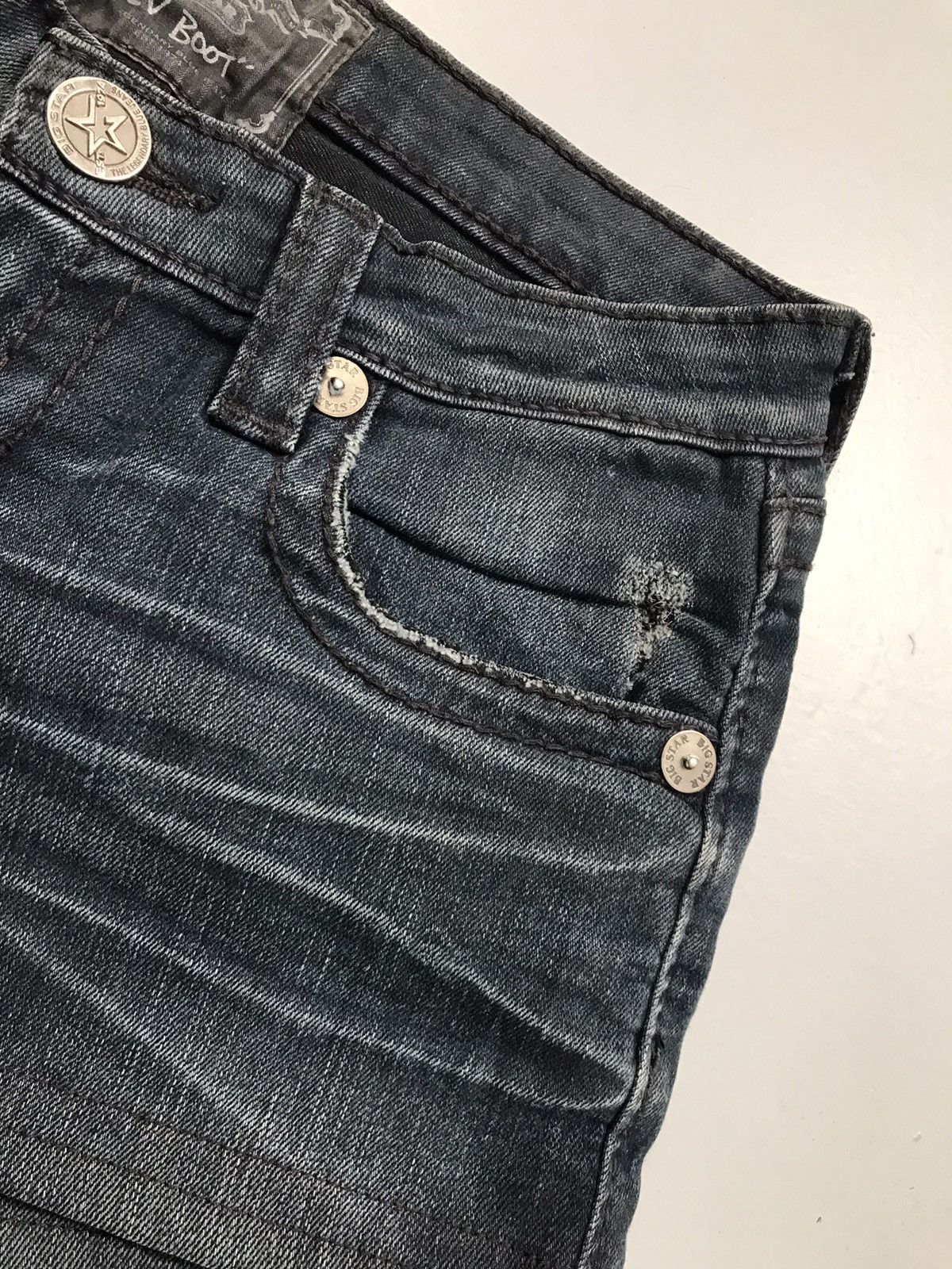 Miss Me Vintage hiphop stone mid short Size 30" / US 8 / IT 44 - 4 Thumbnail
