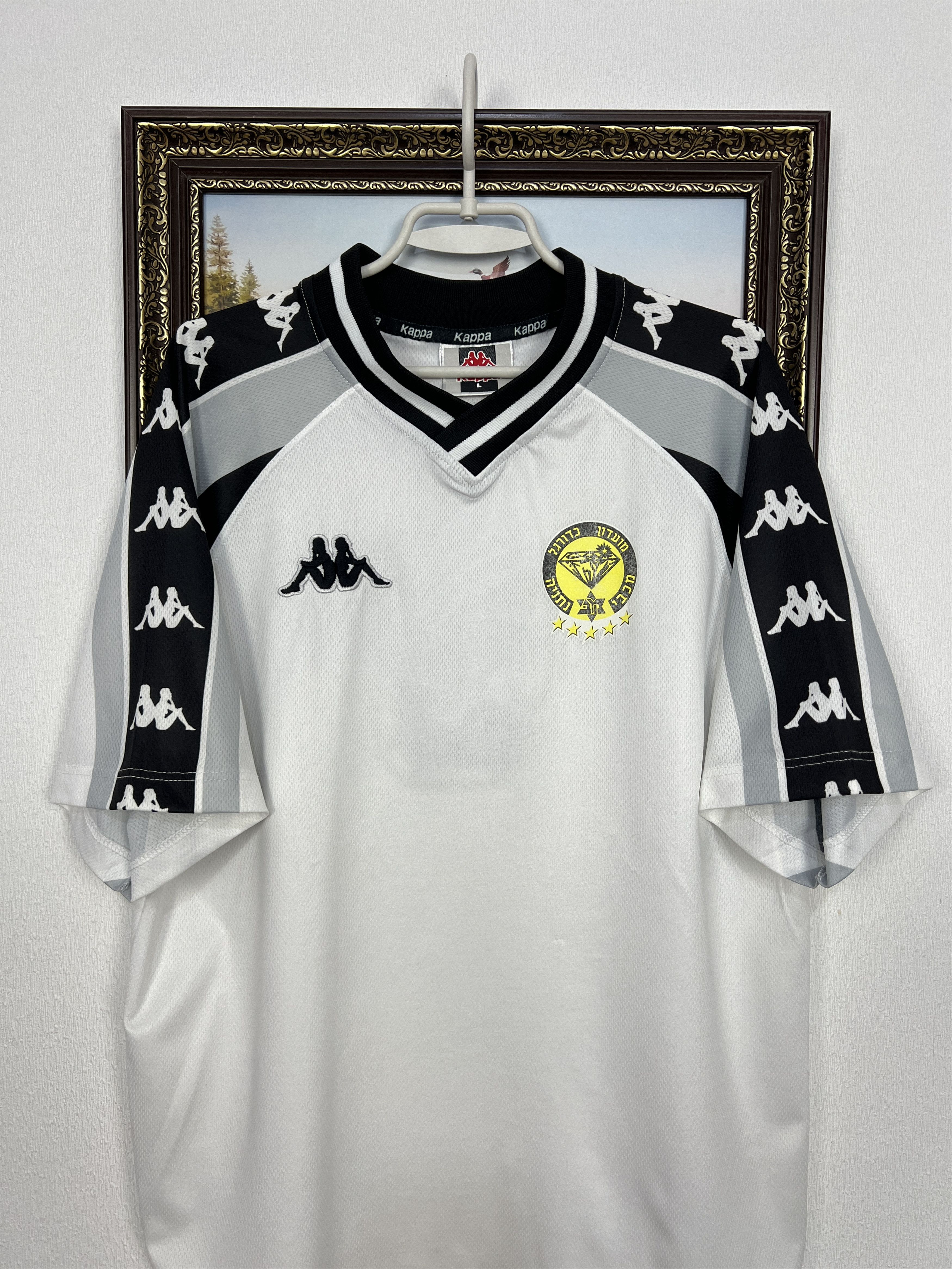 Kappa Vintage 90's Maccabi Netanya Football Shirt Kappa Soccer Size US L / EU 52-54 / 3 - 2 Thumbnail