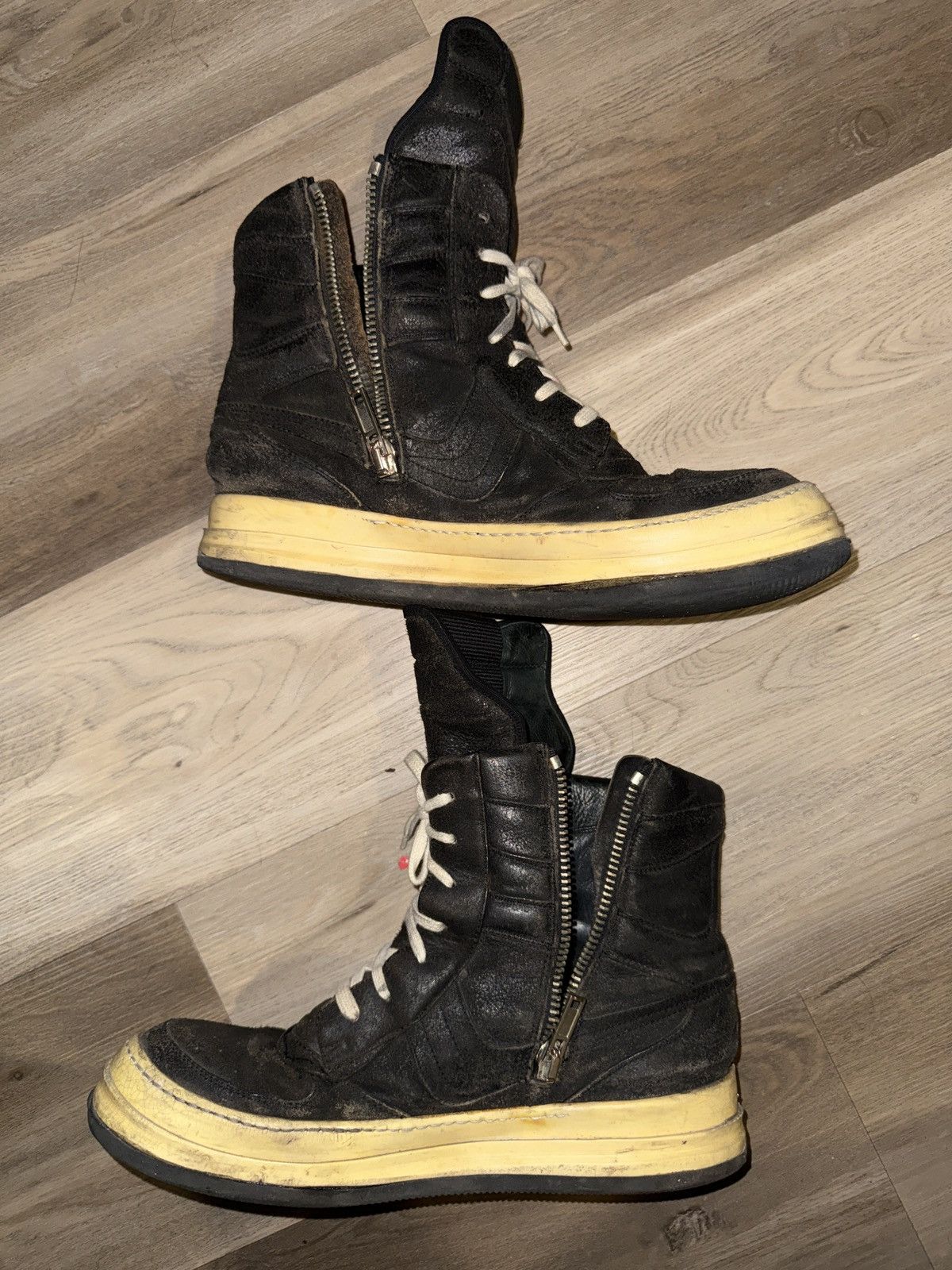 Rick Owens Rick Owens 2006 OG Blistered Dunks Size US 11 / EU 44 - 2 Thumbnail