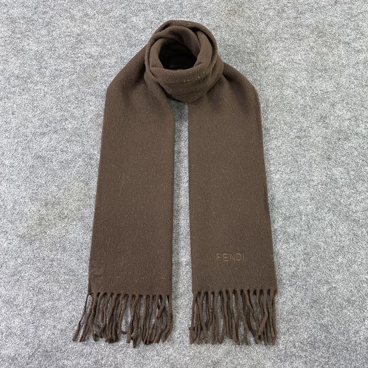 Fendi × Vintage Fendi Muffler / Scarf / Neckwear -K045 Size ONE SIZE - 1 Thumbnail