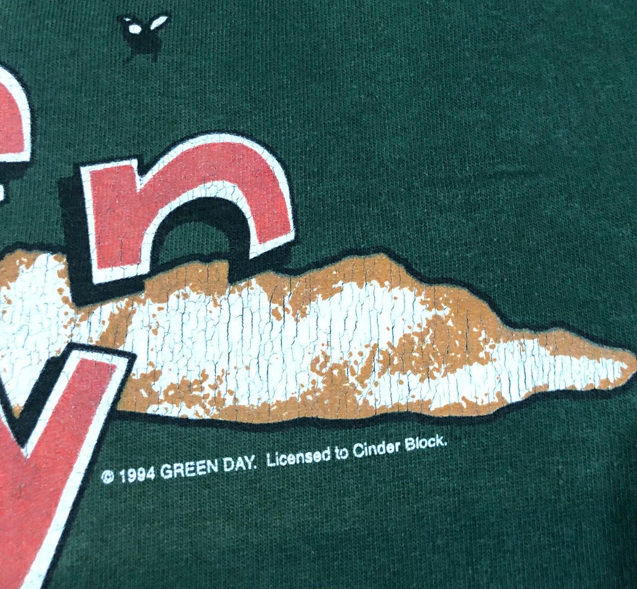 Band Tees × Vintage Vintage 90s Green Day Dookie Album Tshirt Size US M / EU 48-50 / 2 - 10 Thumbnail