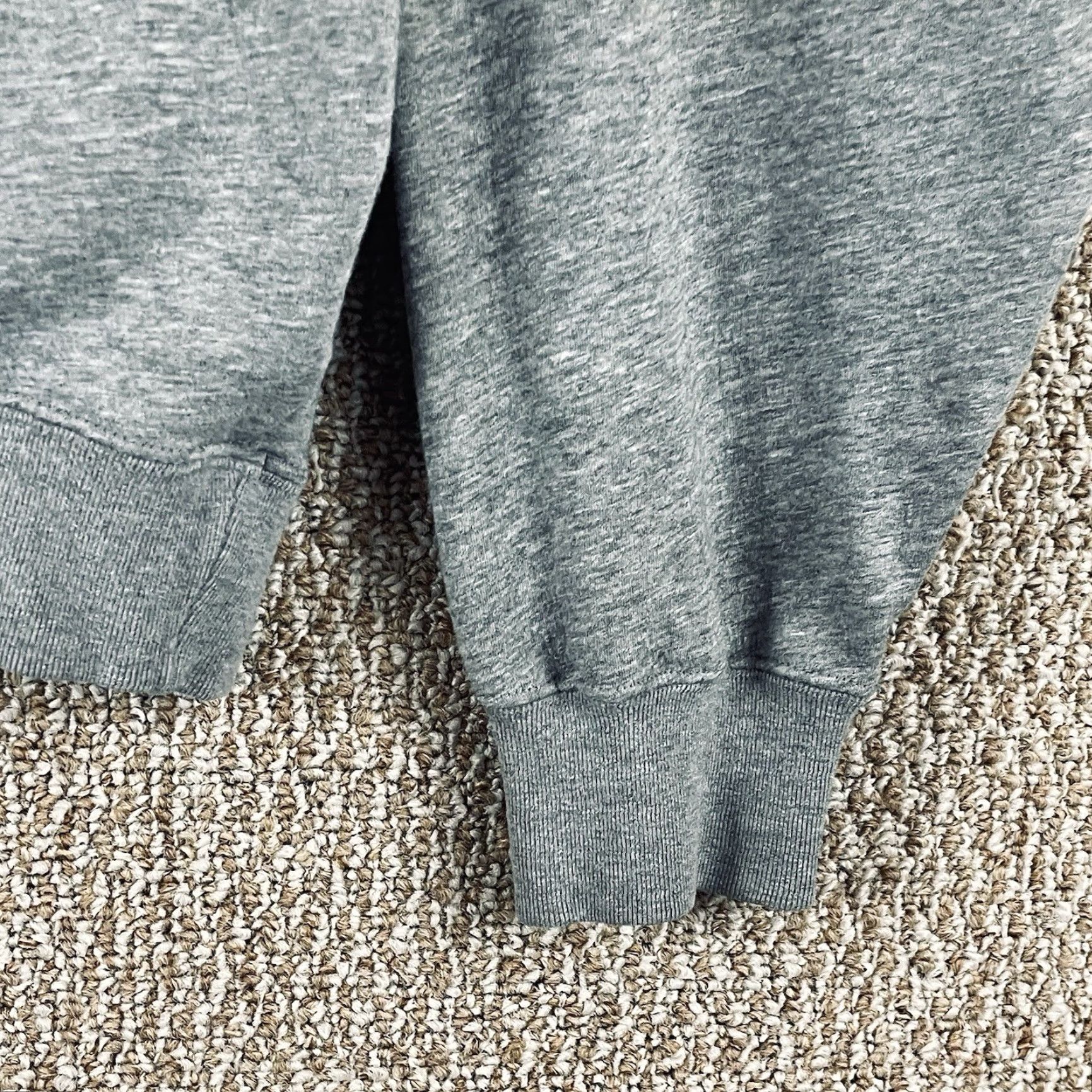 Adidas Adidas Hoodie Mens Large Gray Fleece Pullover Big Logo Athletic Sweatshirt R3 Size US L / EU 52-54 / 3 - 2 Thumbnail