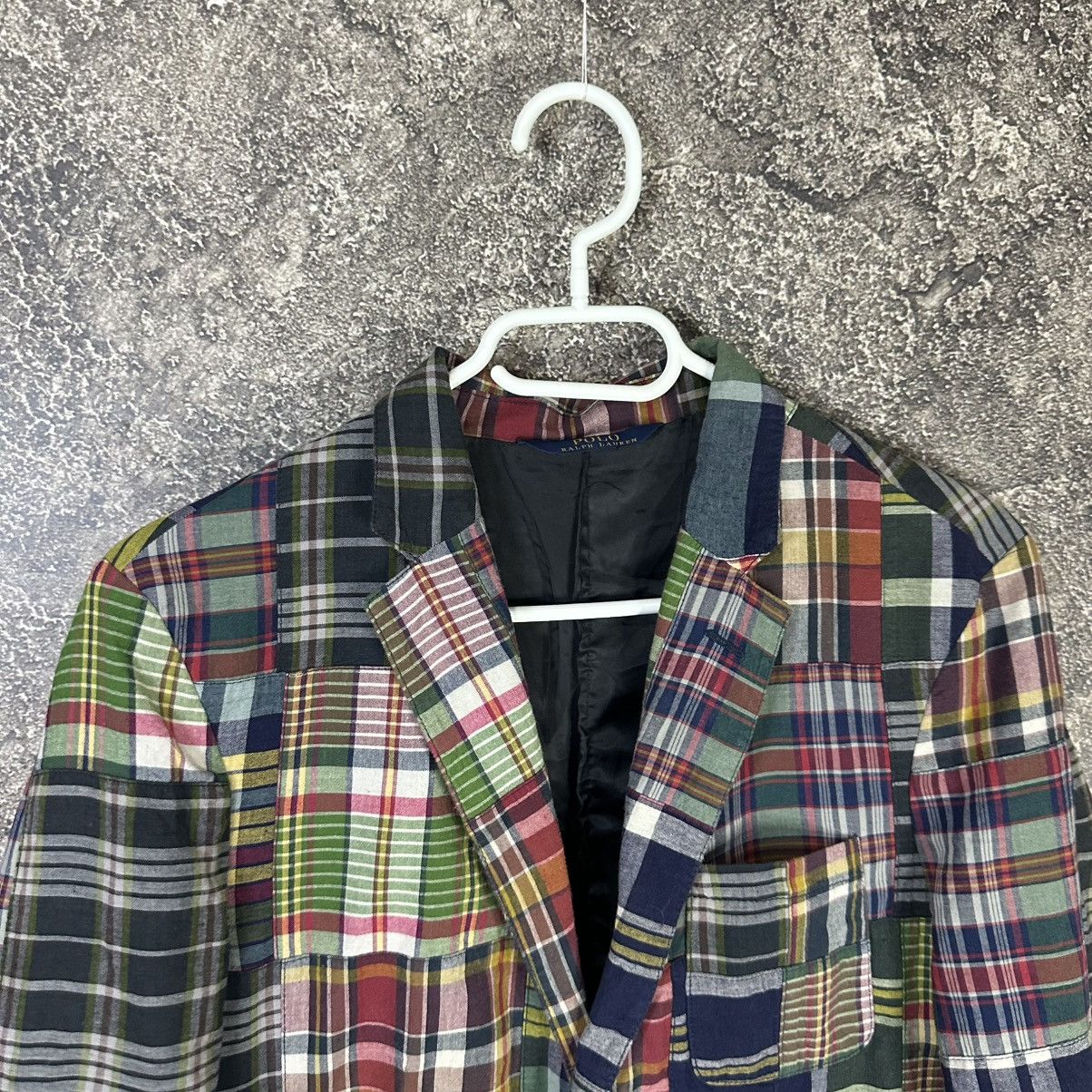 Polo Ralph Lauren Rare Polo Ralph Lauren Madras Blazer Size M / US 6-8 / IT 42-44 - 13 Thumbnail